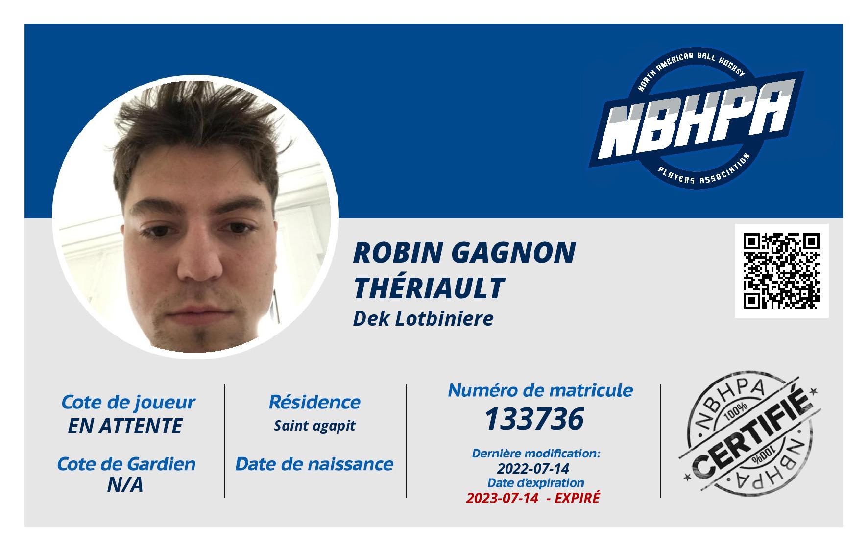Robin Gagnon Thériault 