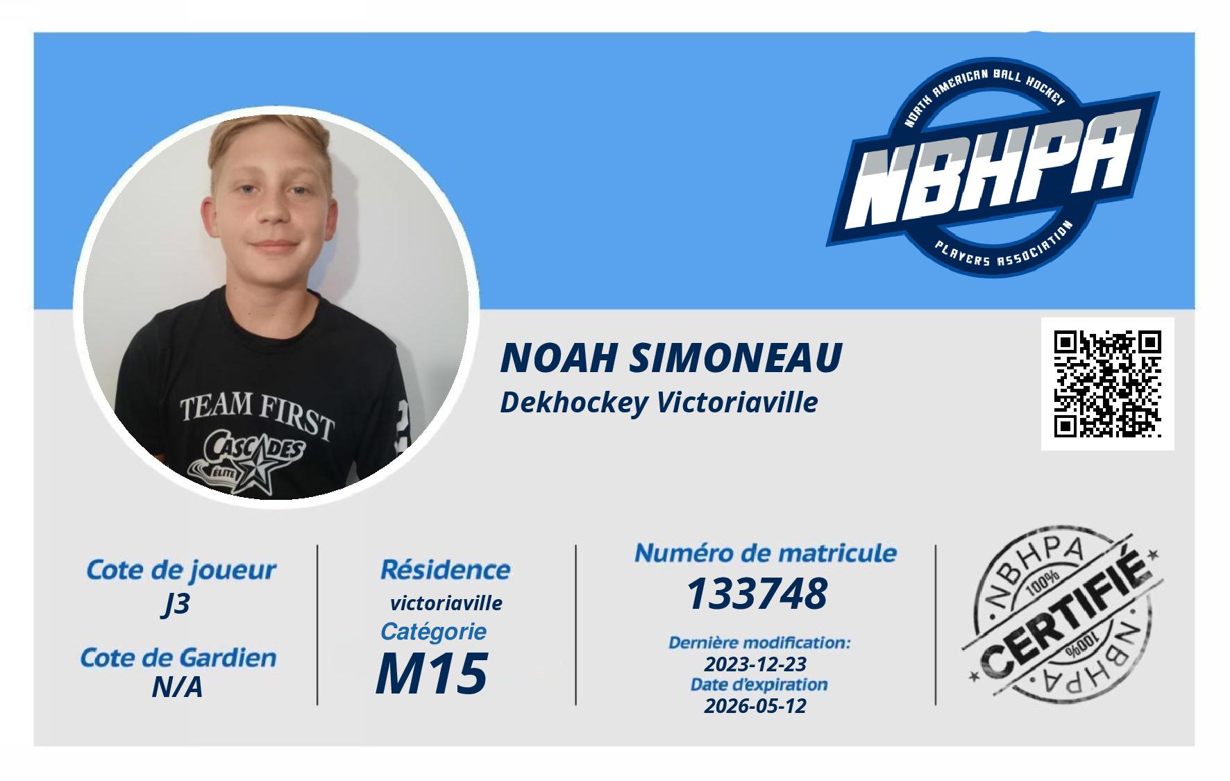 Noah Simoneau