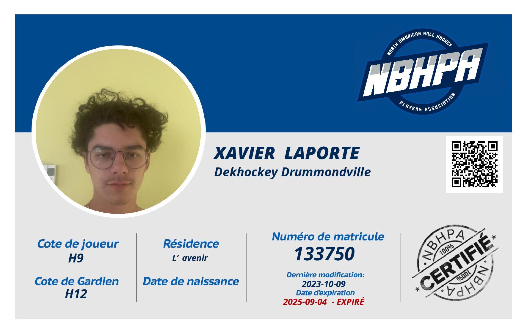Xavier  Laporte