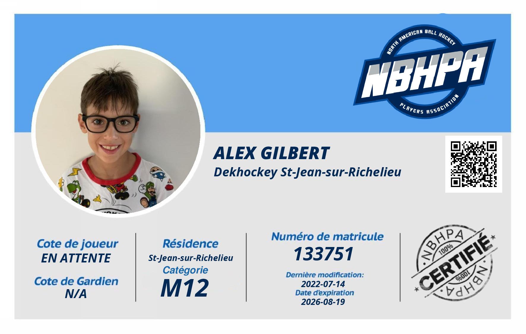 Alex Gilbert