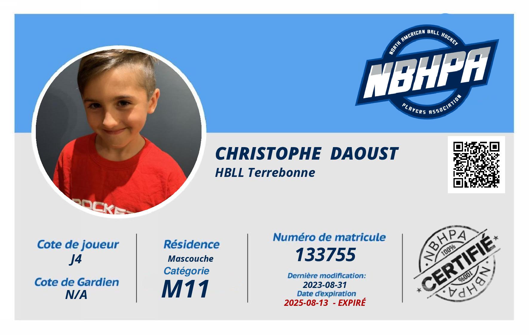 Christophe  Daoust 