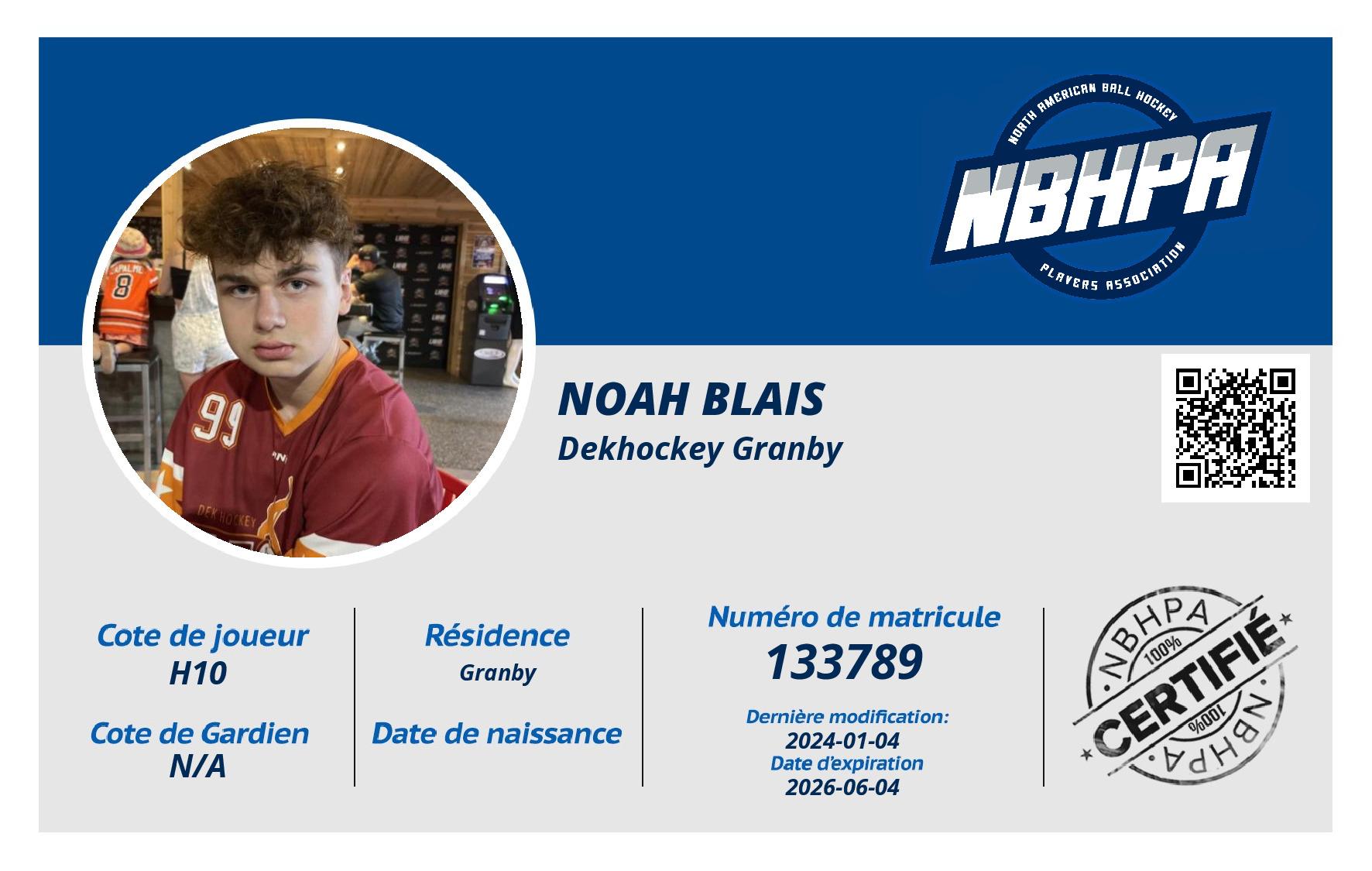 Noah Blais