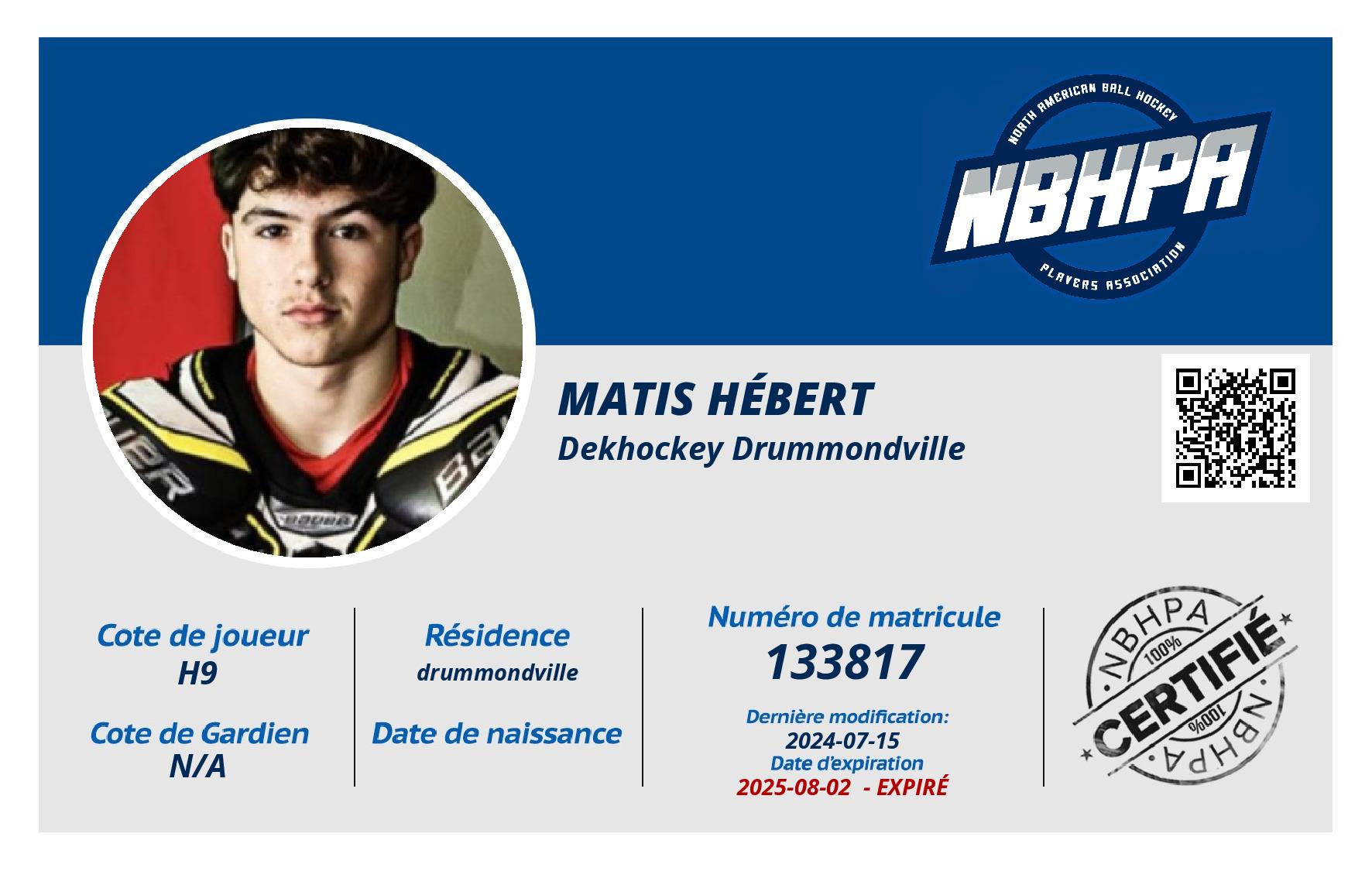Matis Hébert