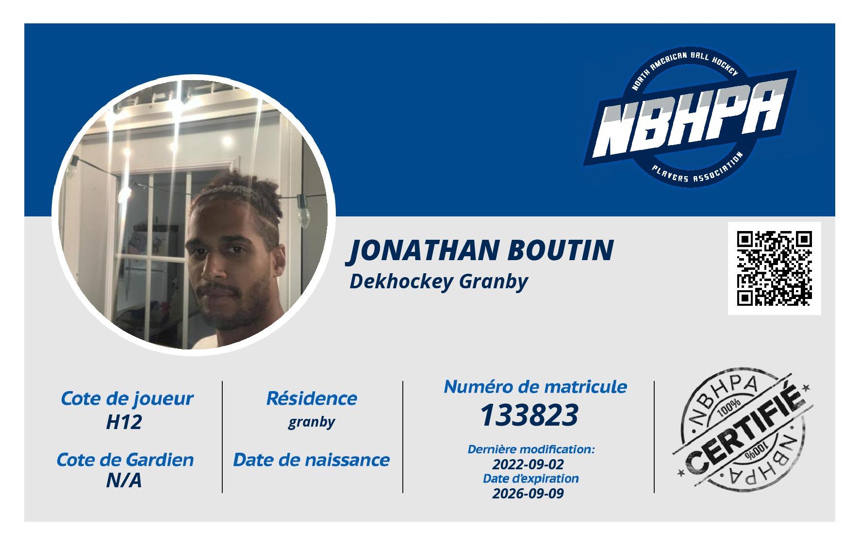 jonathan boutin