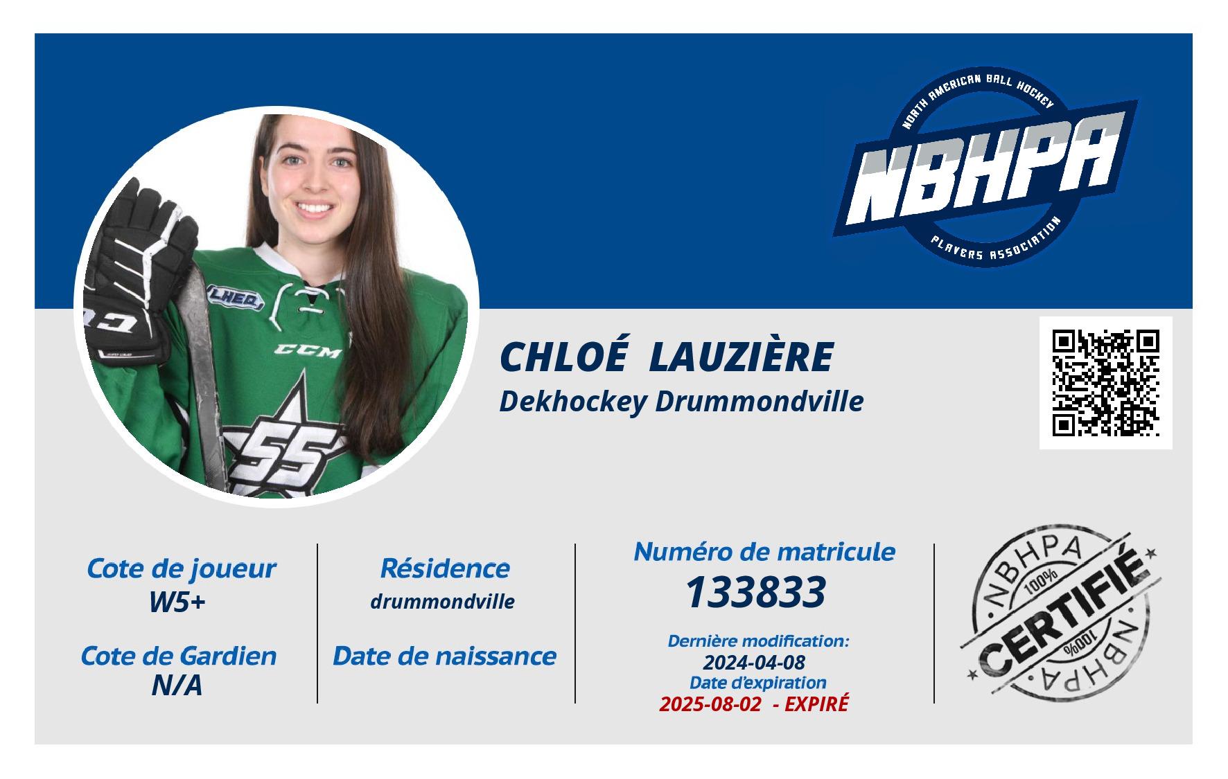 Chloé  Lauzière