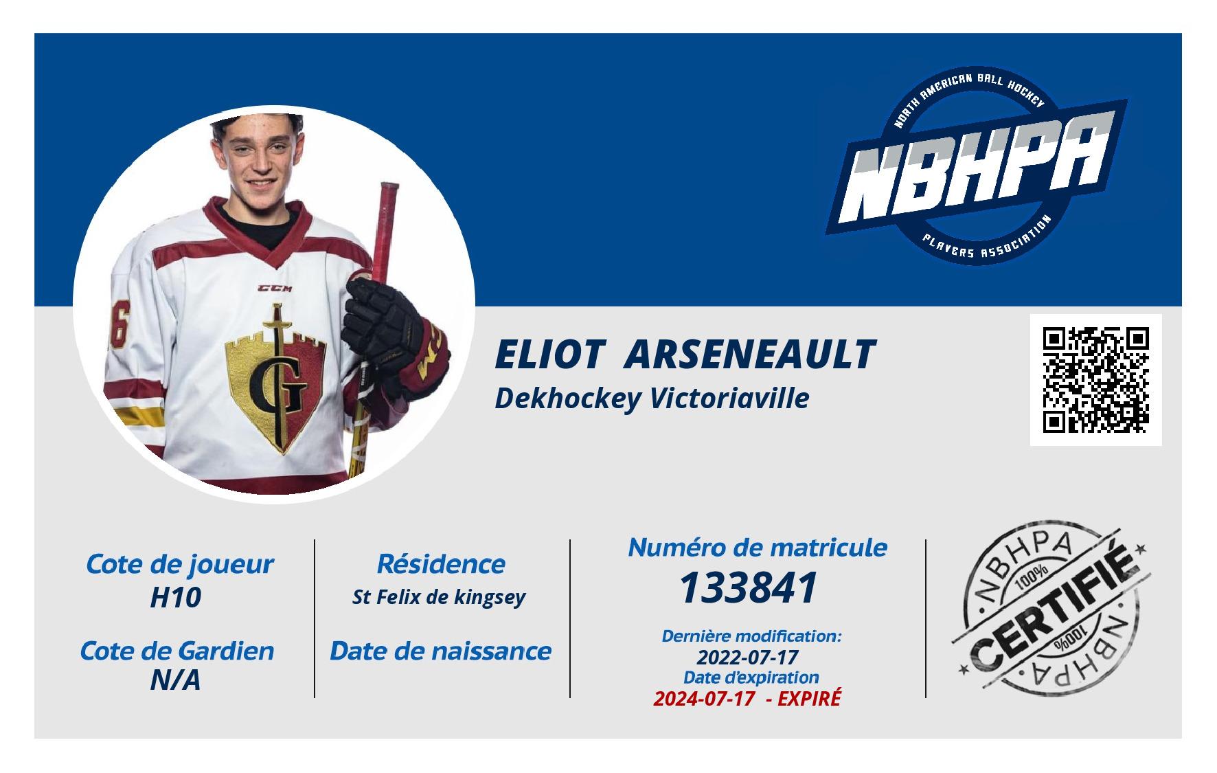 Eliot  Arseneault 