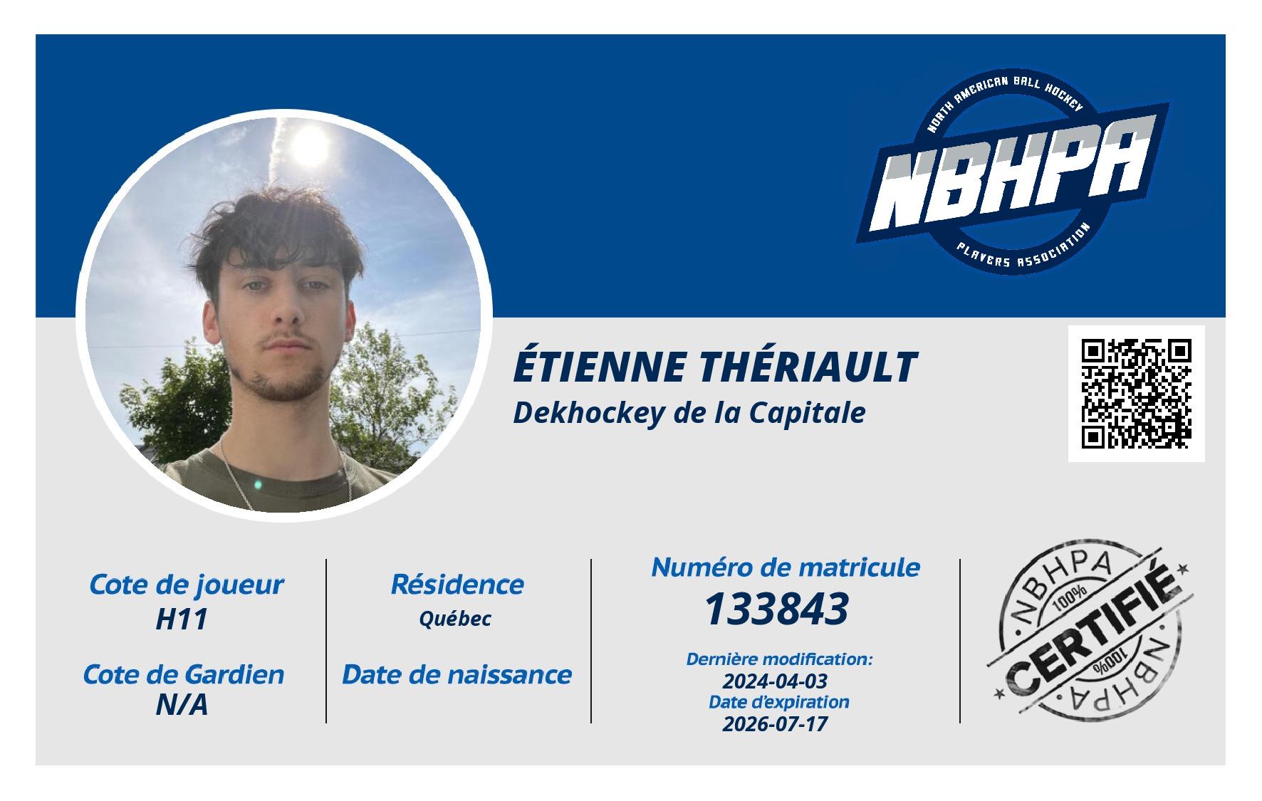 Étienne Thériault