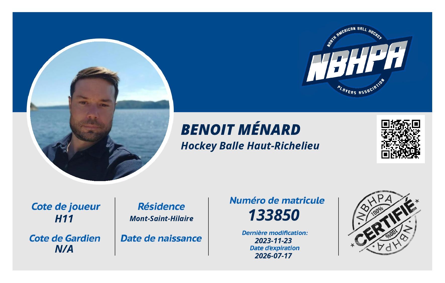 Benoit Ménard