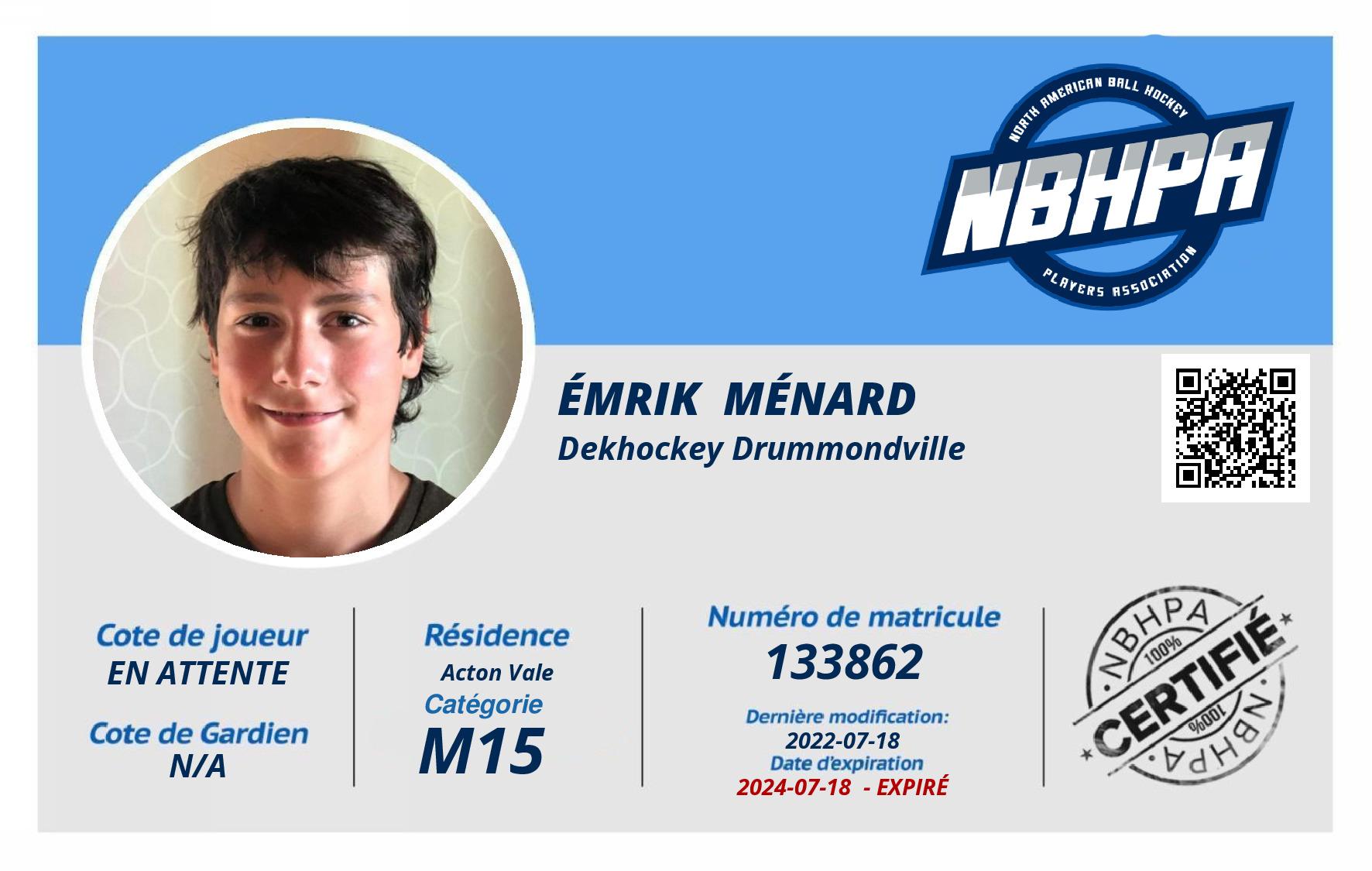 Émrik  Ménard 