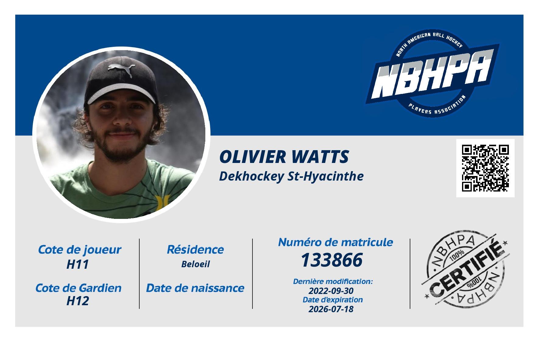 Olivier Watts