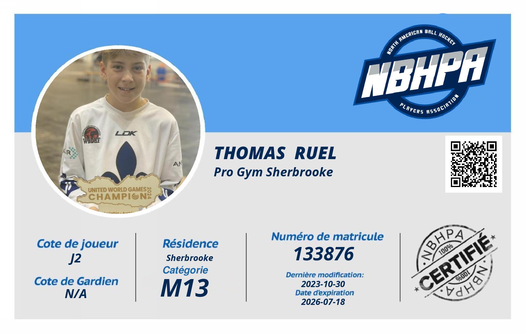 Thomas  Ruel