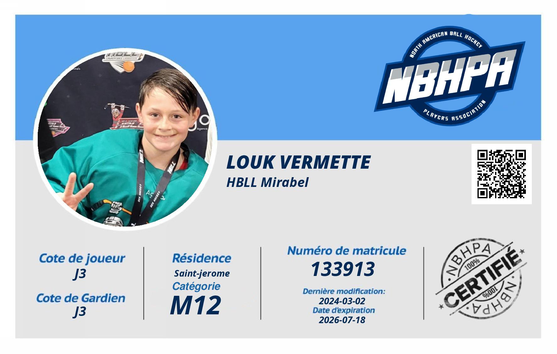 Louk Vermette