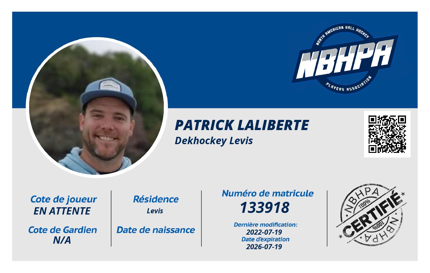 Patrick Laliberte