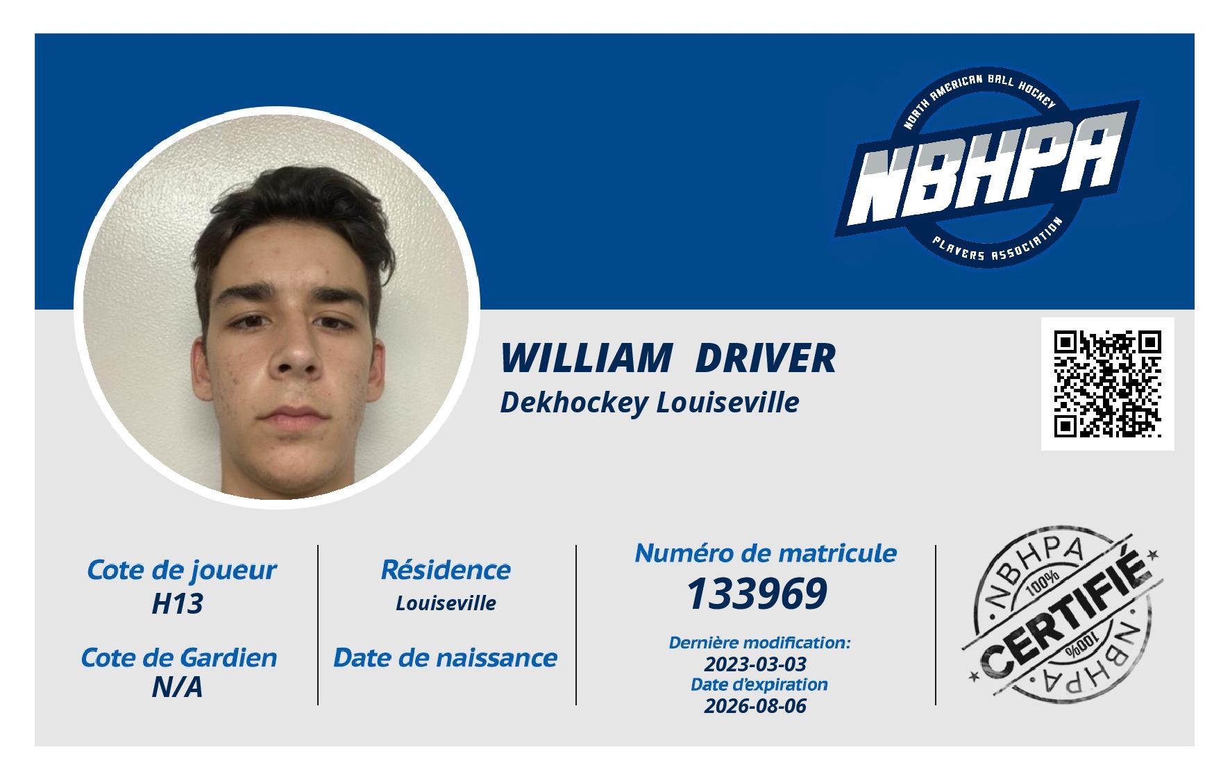 William  Driver