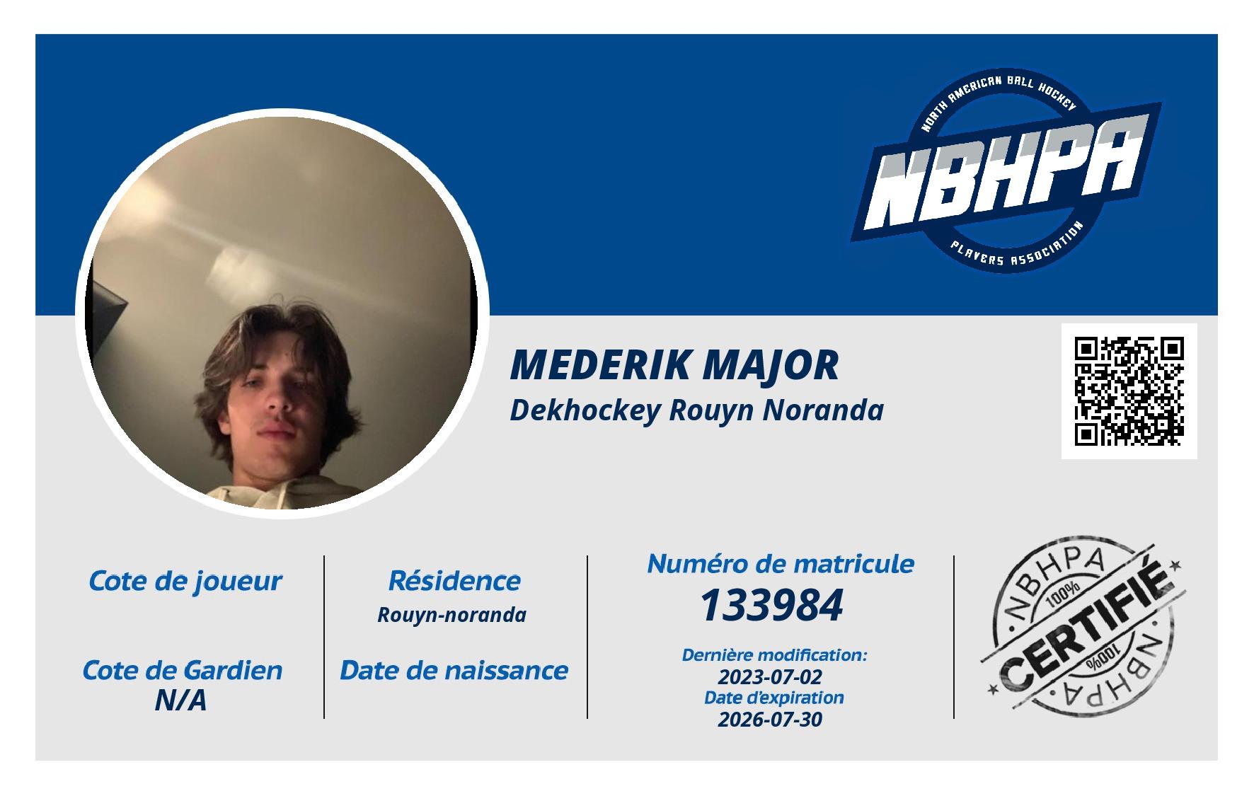 Mederik Major