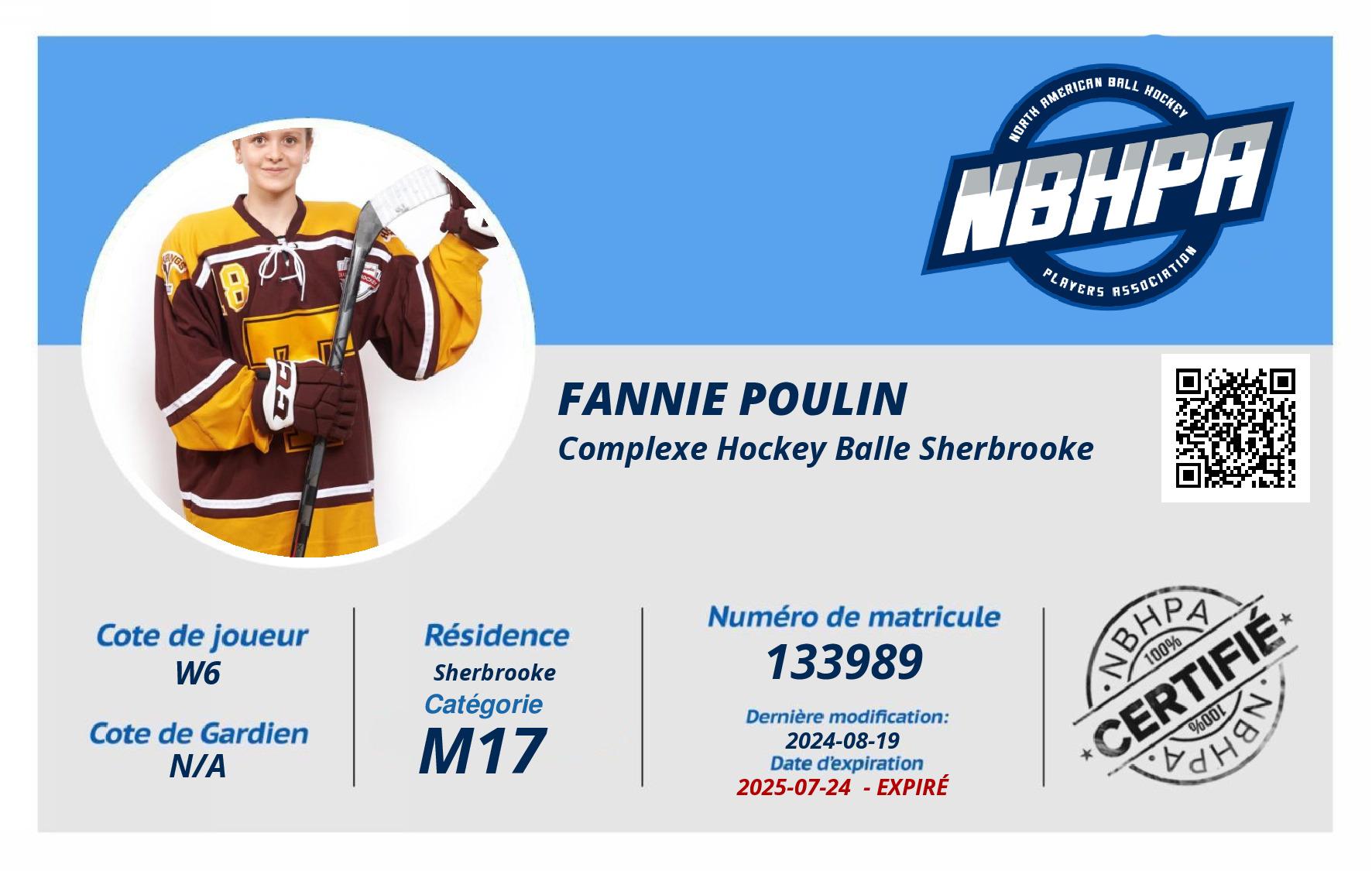 Fannie Poulin