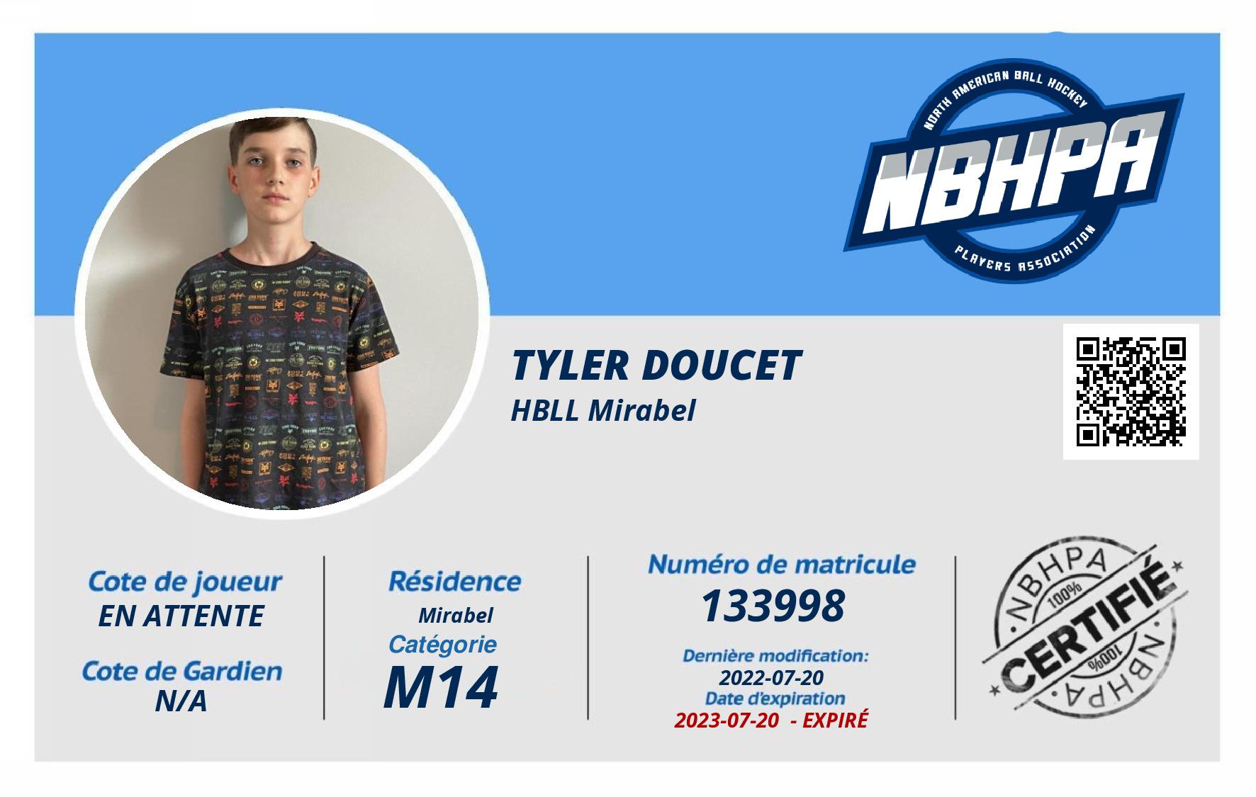 Tyler Doucet