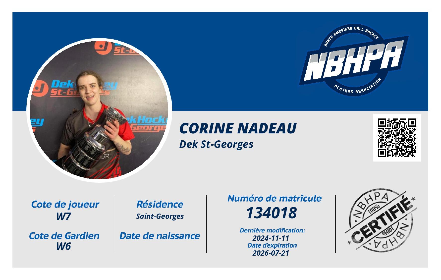 Corine Nadeau