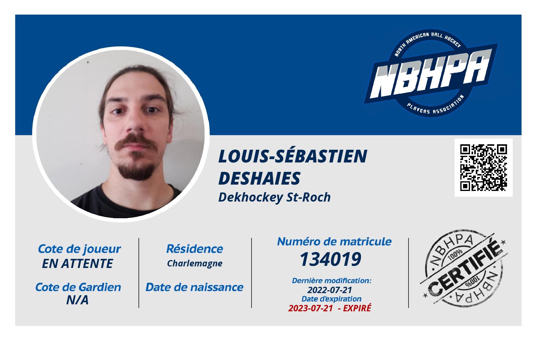 Louis-Sébastien  Deshaies