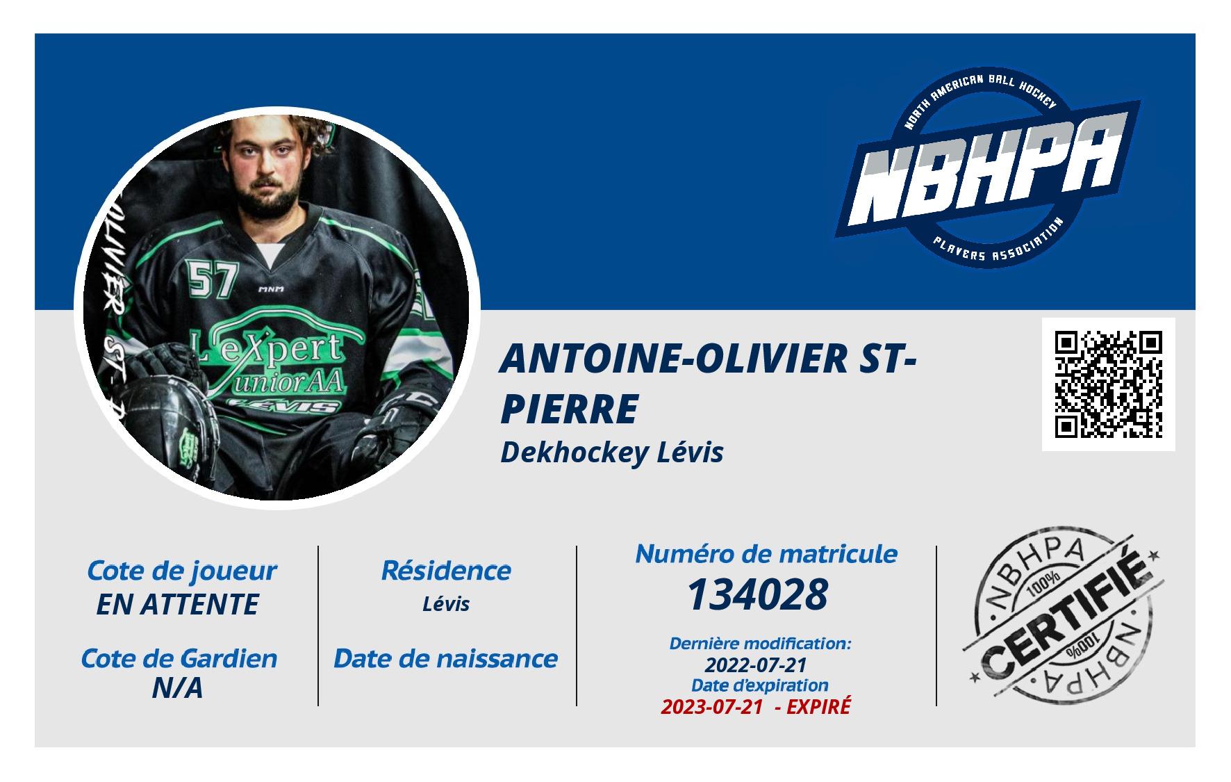 Antoine-olivier St-pierre