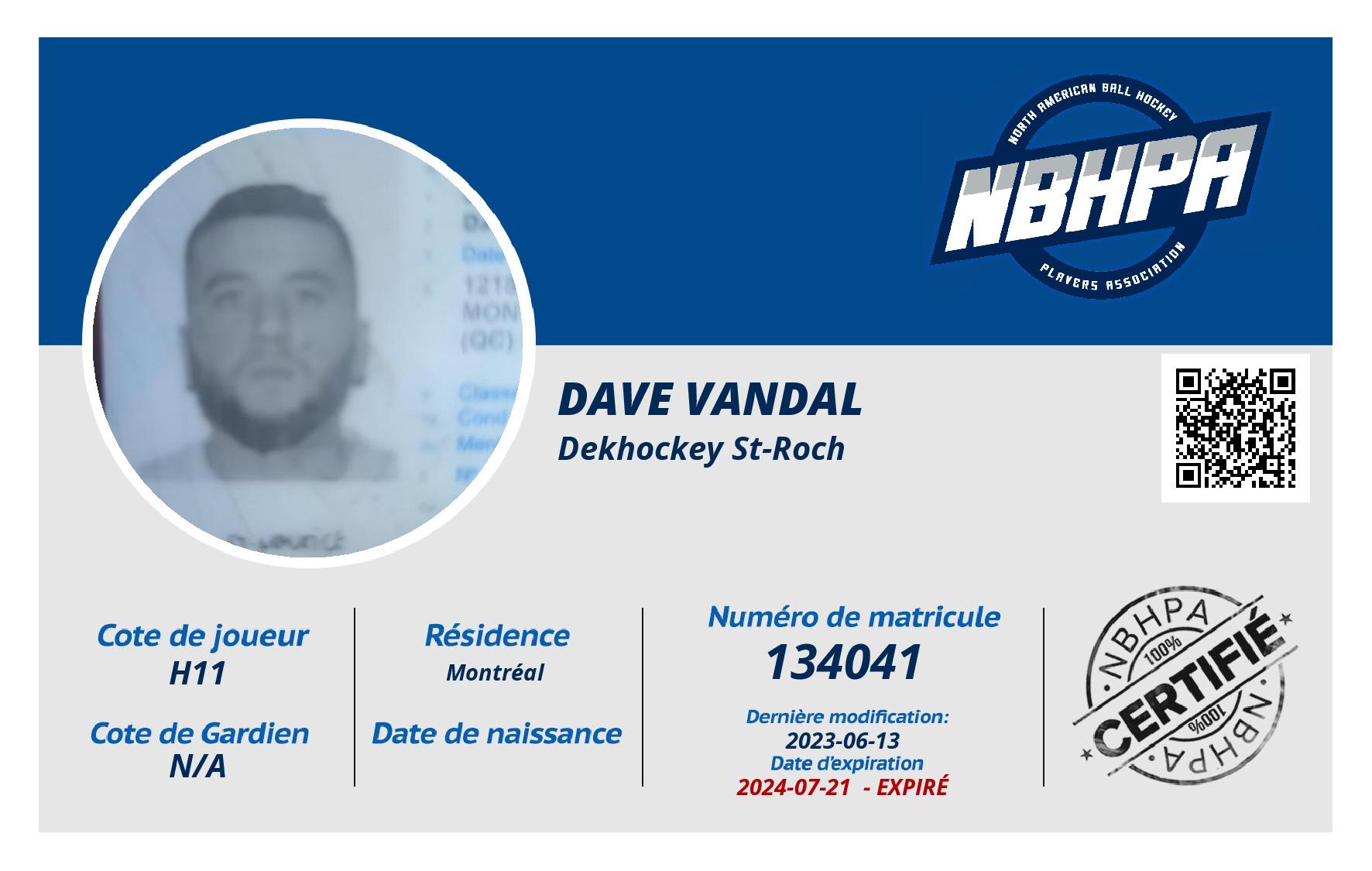 Dave Vandal