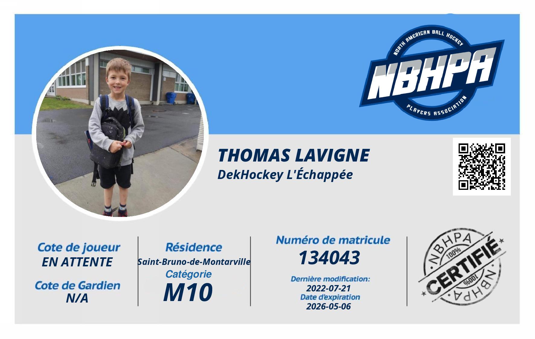 Thomas Lavigne