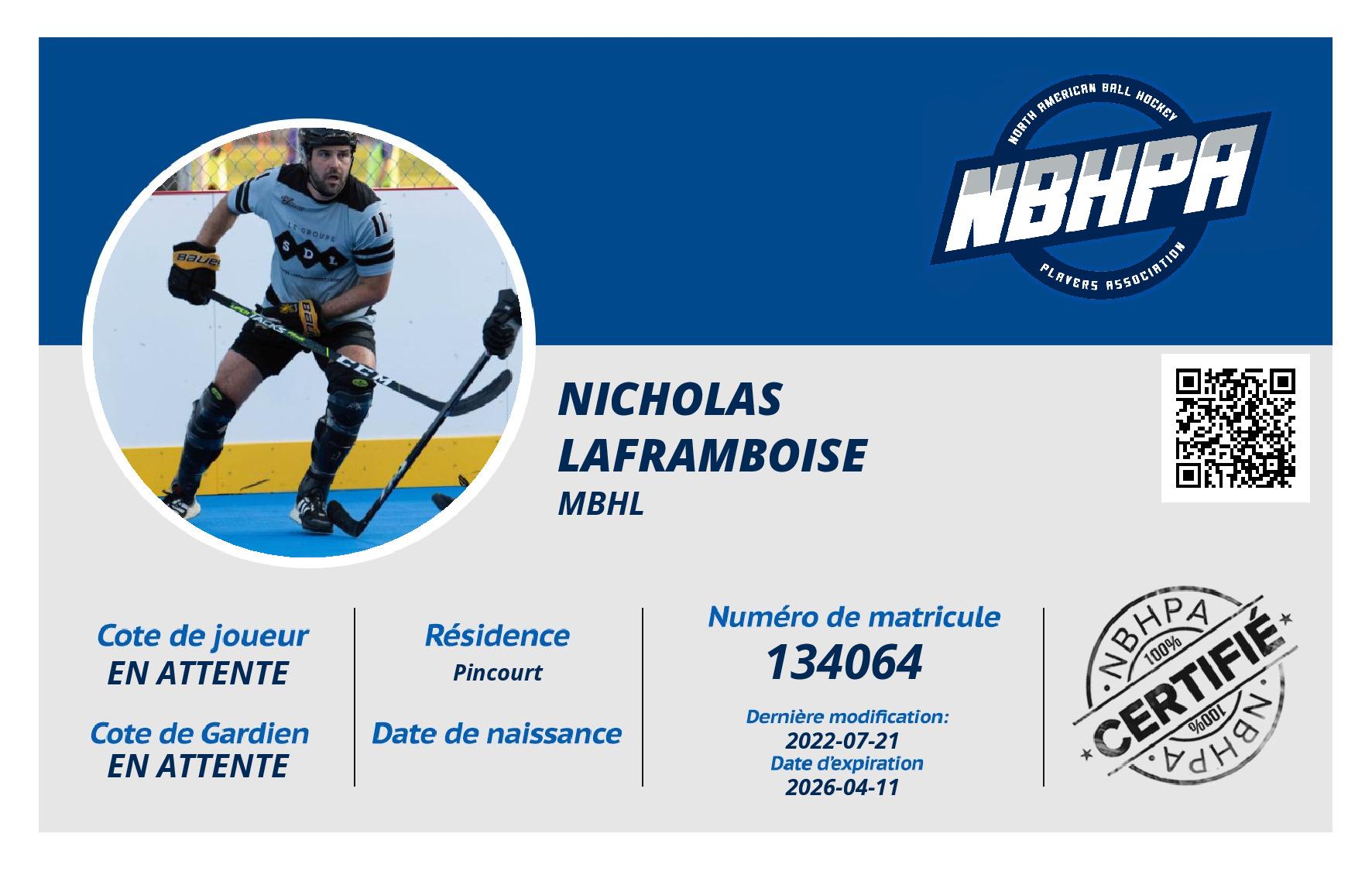 Nicholas Laframboise