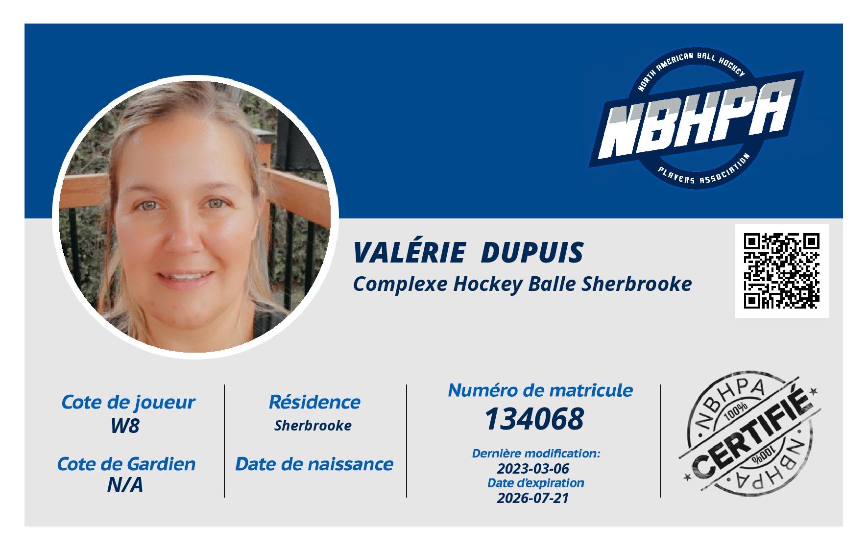 Valérie  Dupuis 