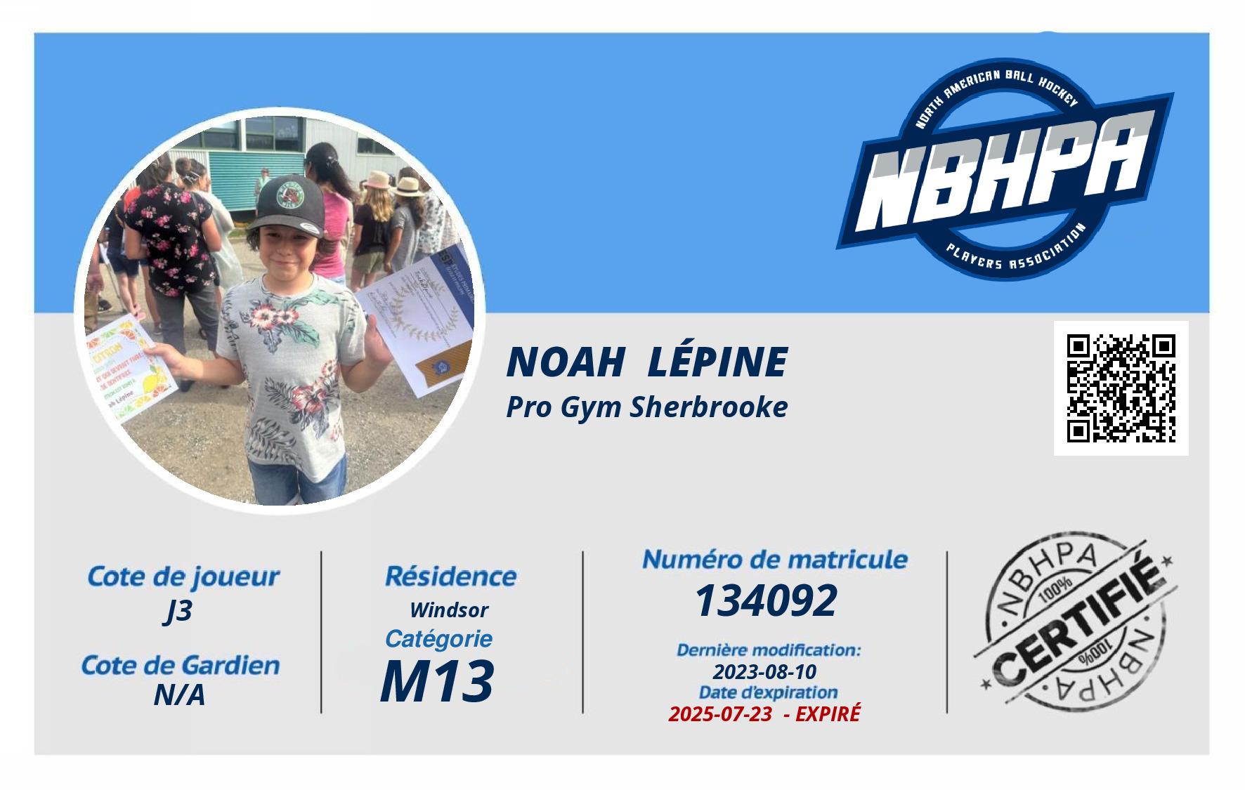 Noah  Lépine 