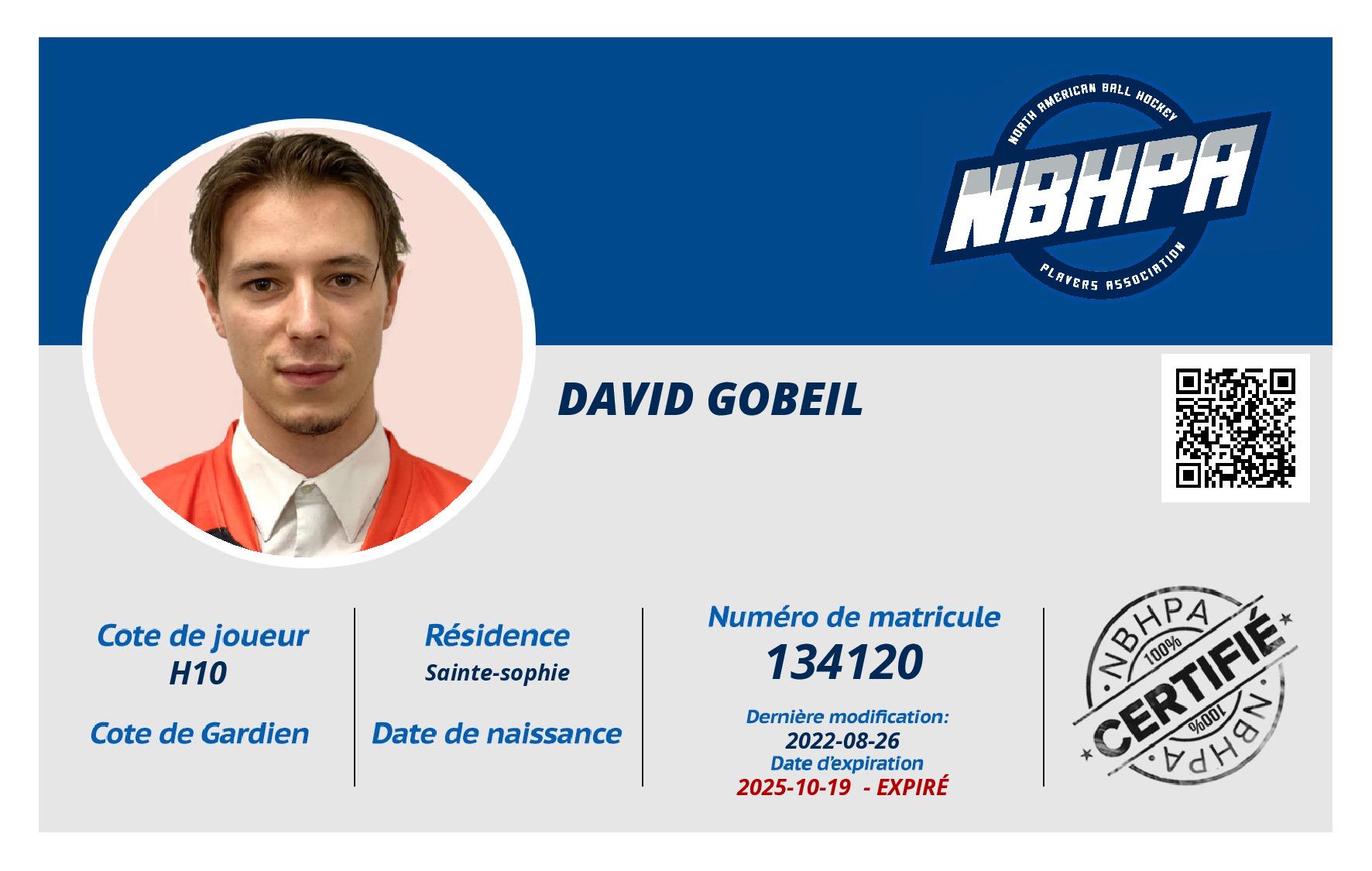David Gobeil
