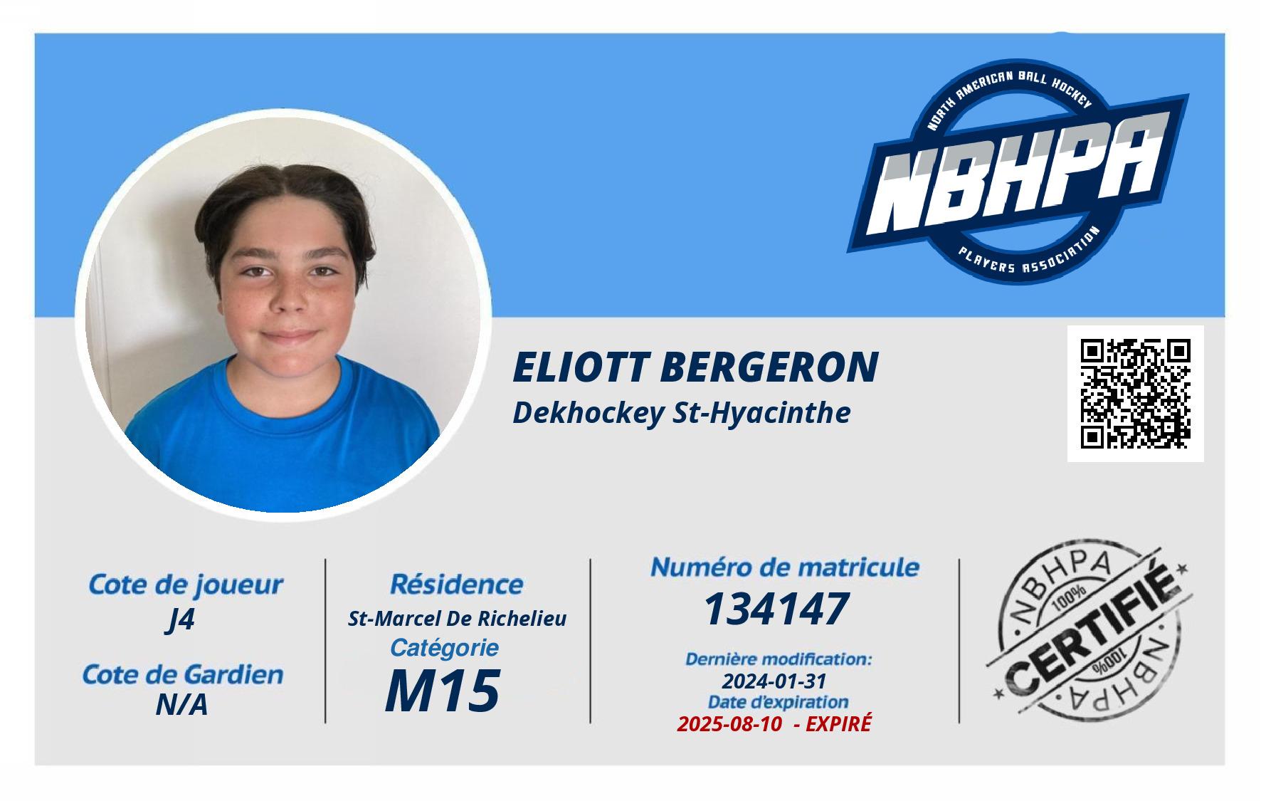 Eliott Bergeron