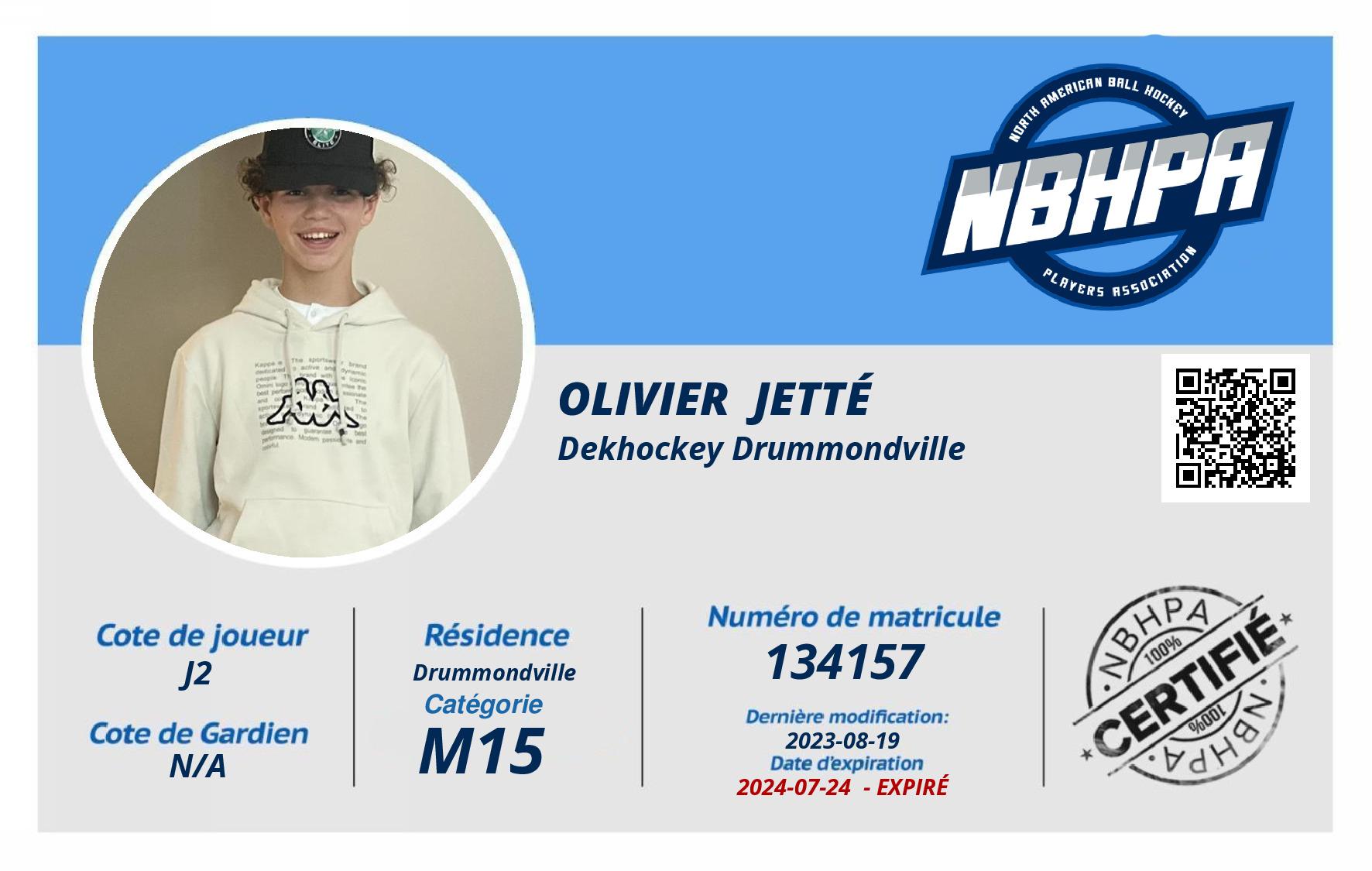 Olivier  Jetté