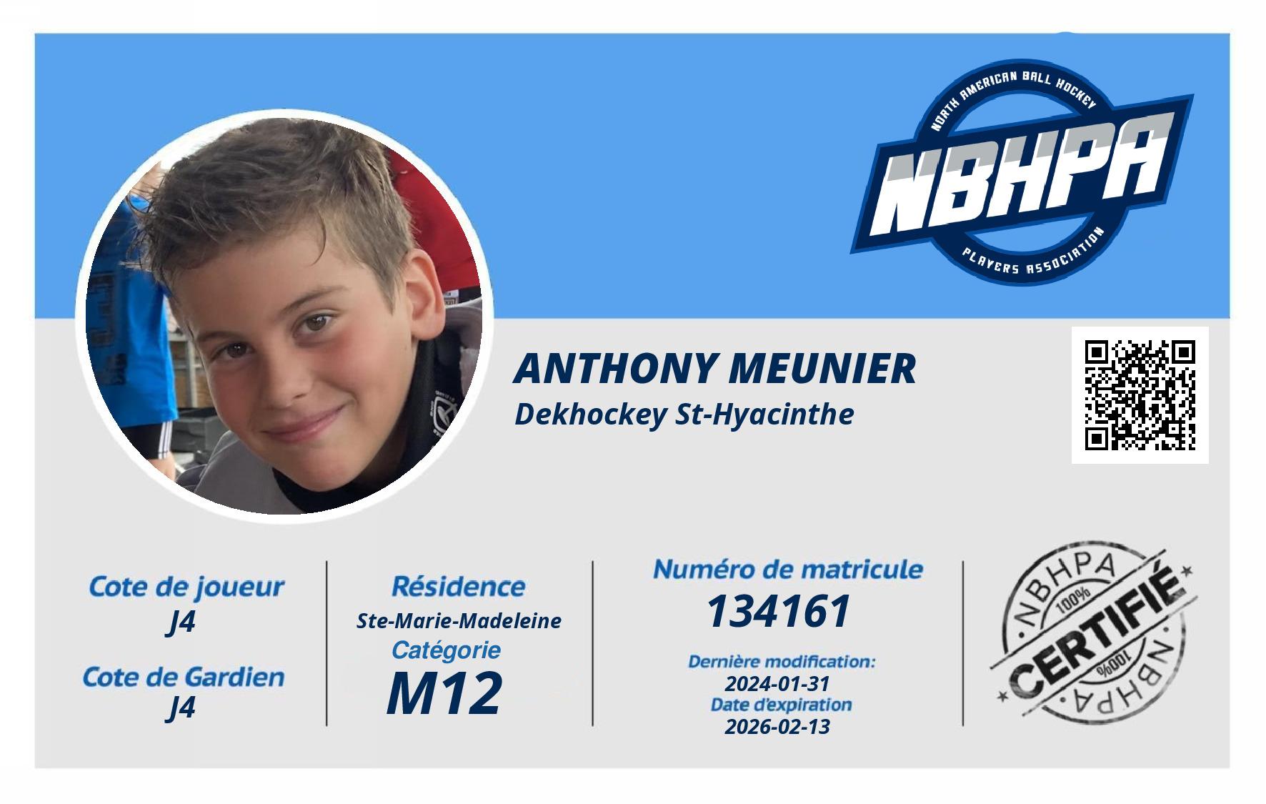 Anthony Meunier