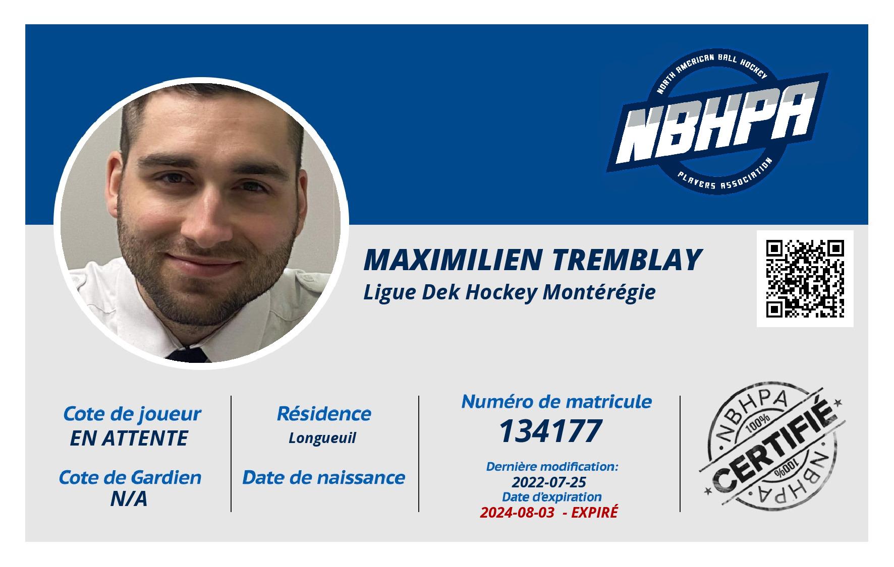 Maximilien Tremblay 