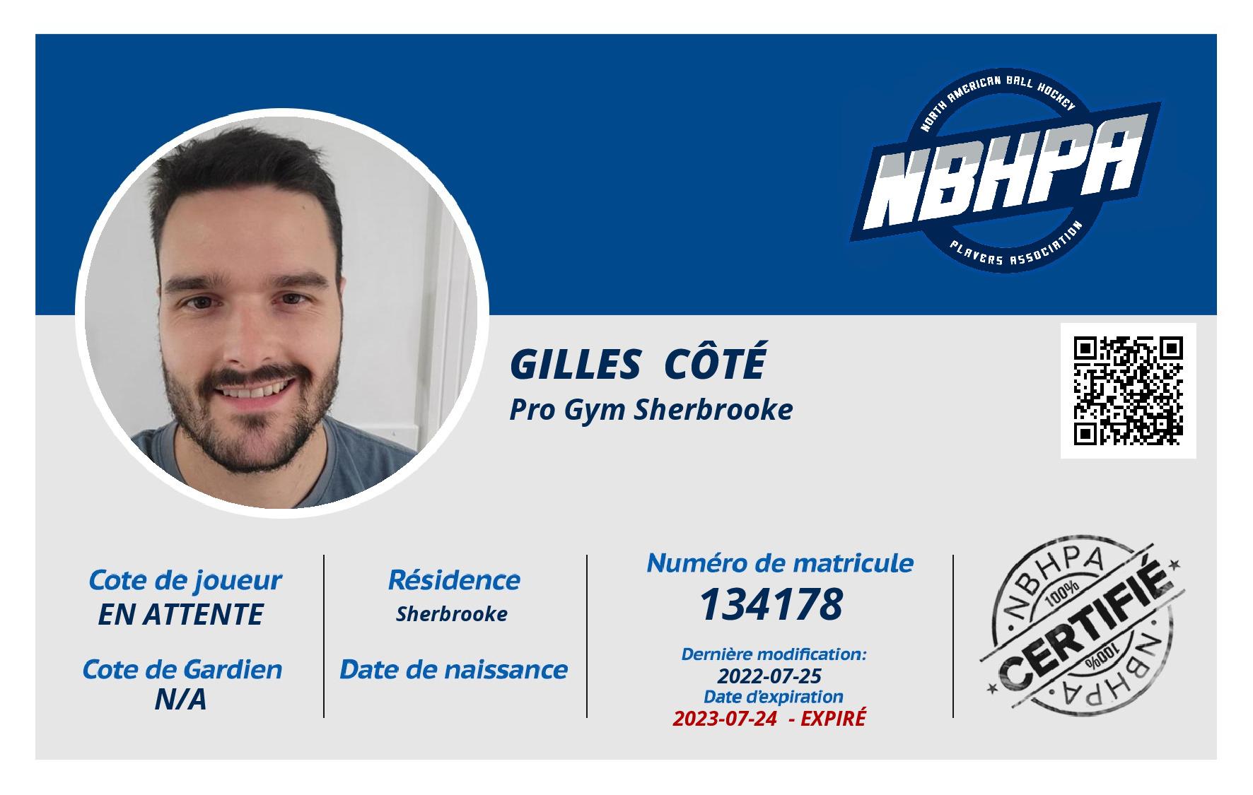 Gilles  Côté 