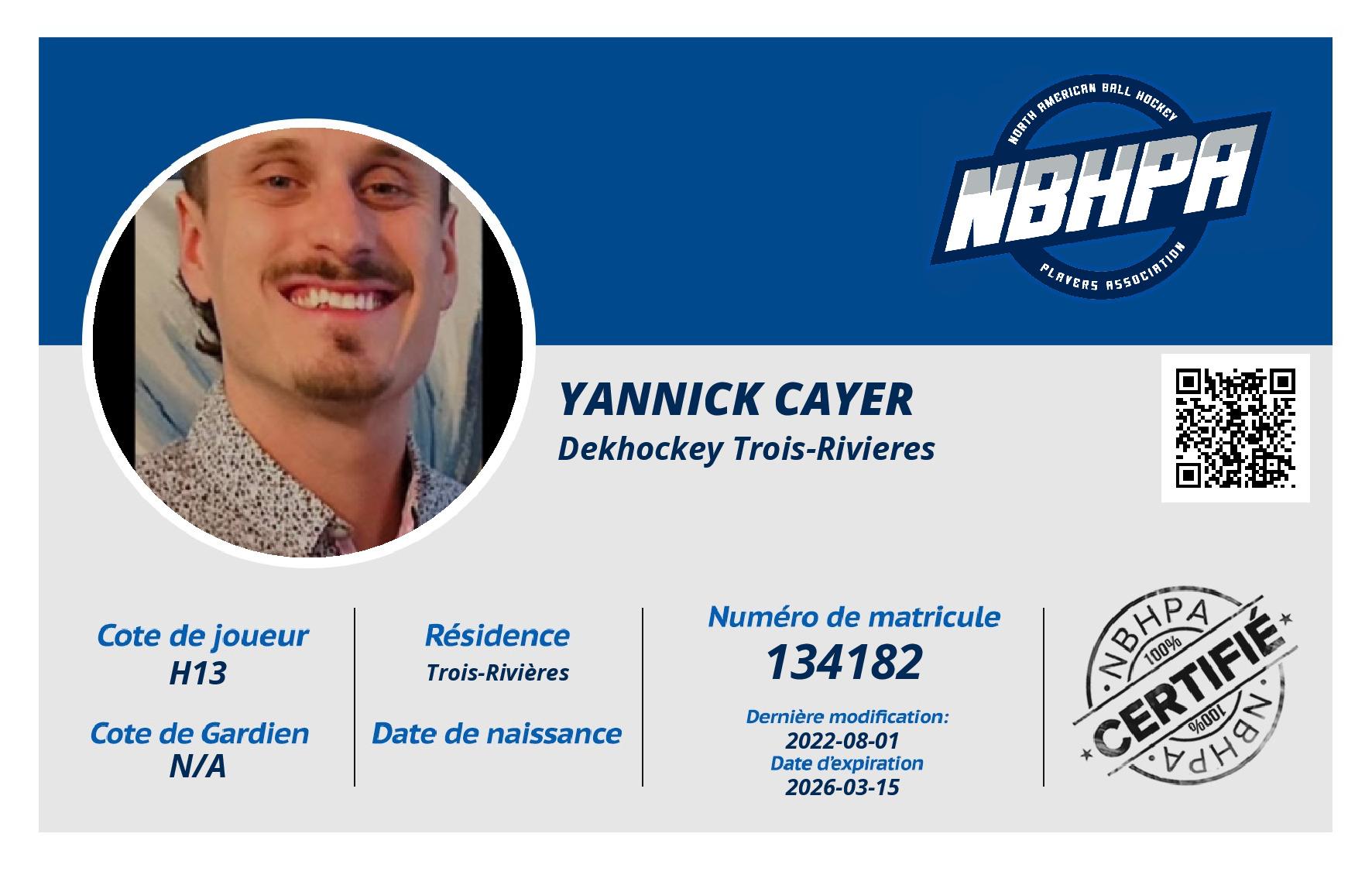 Yannick Cayer