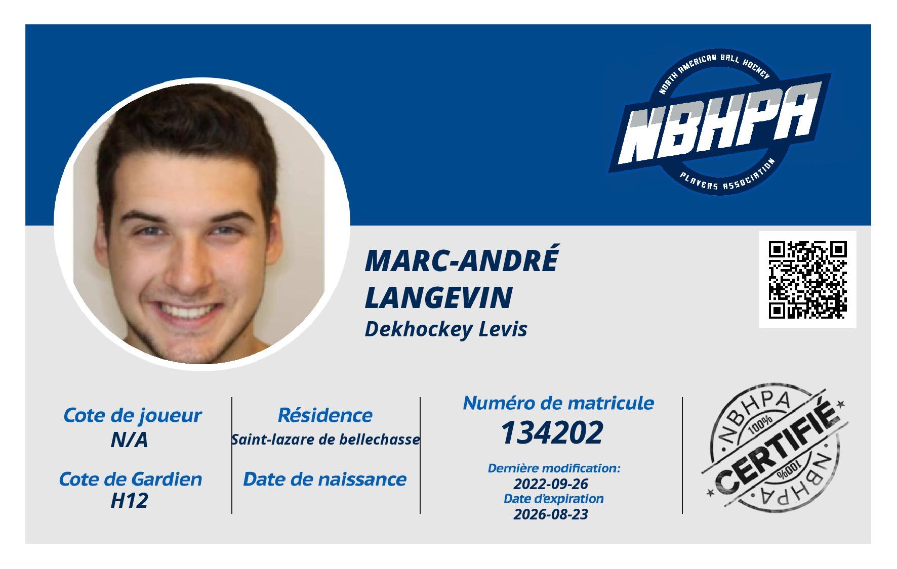 Marc-André  Langevin