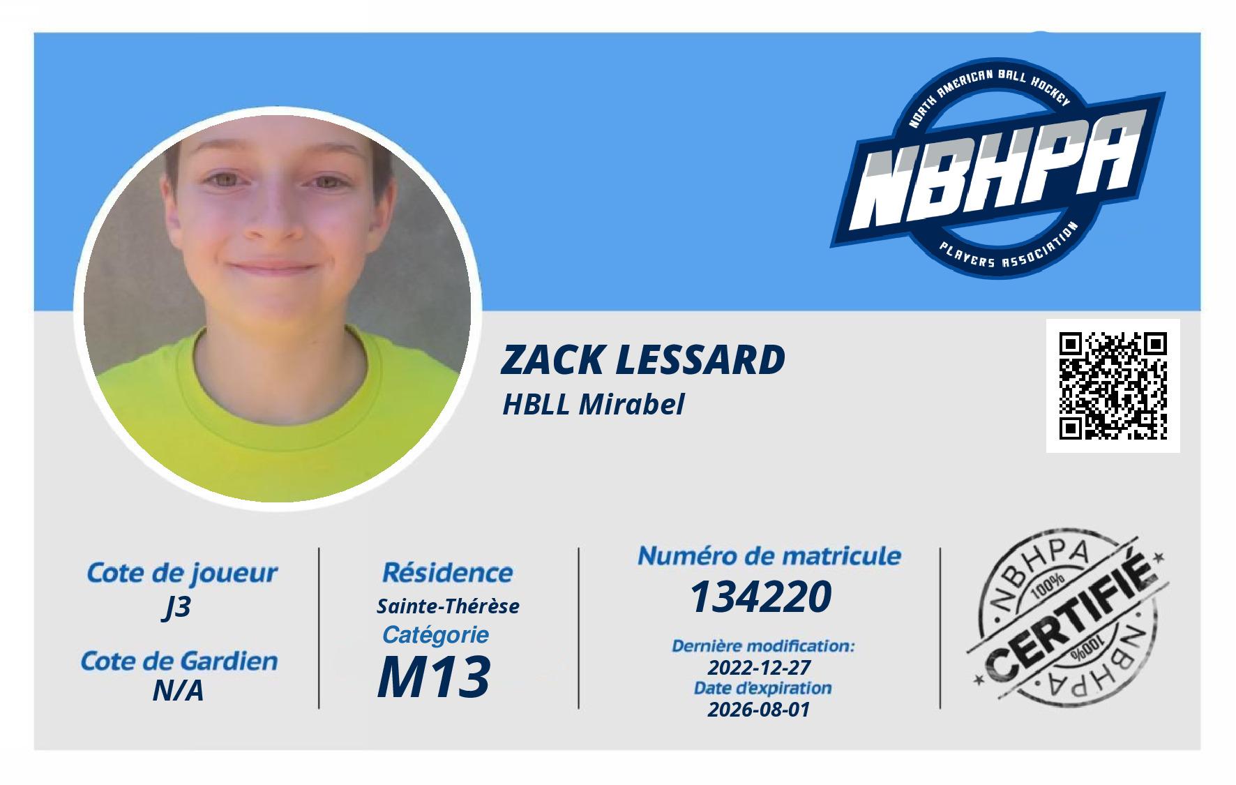 Zack Lessard