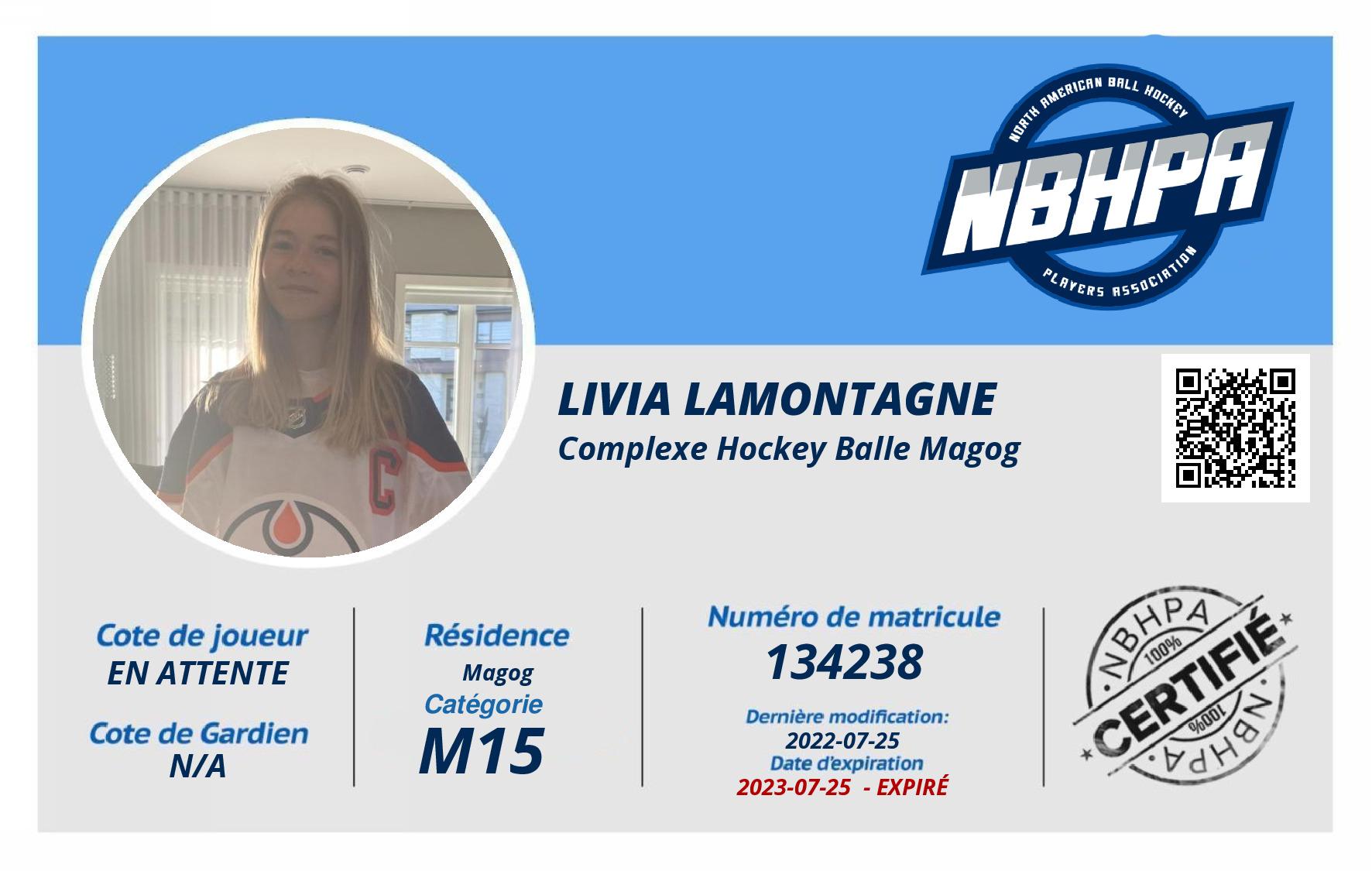 Livia Lamontagne