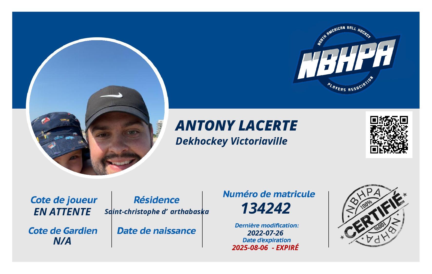 Antony Lacerte