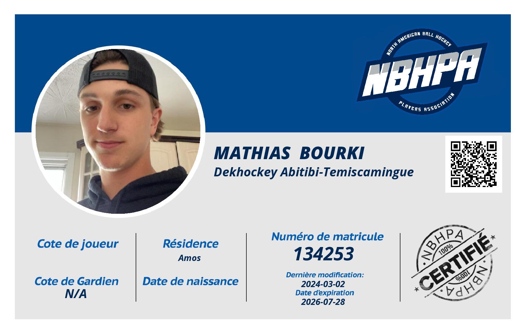 Mathias  Bourki 