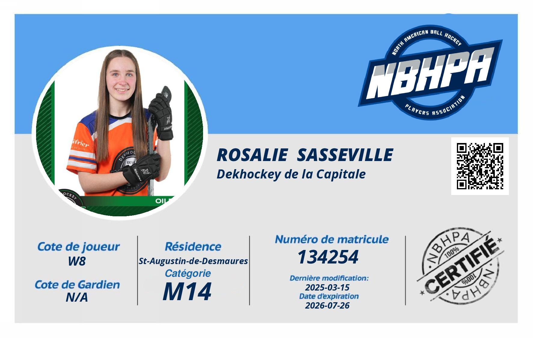 Rosalie  Sasseville 