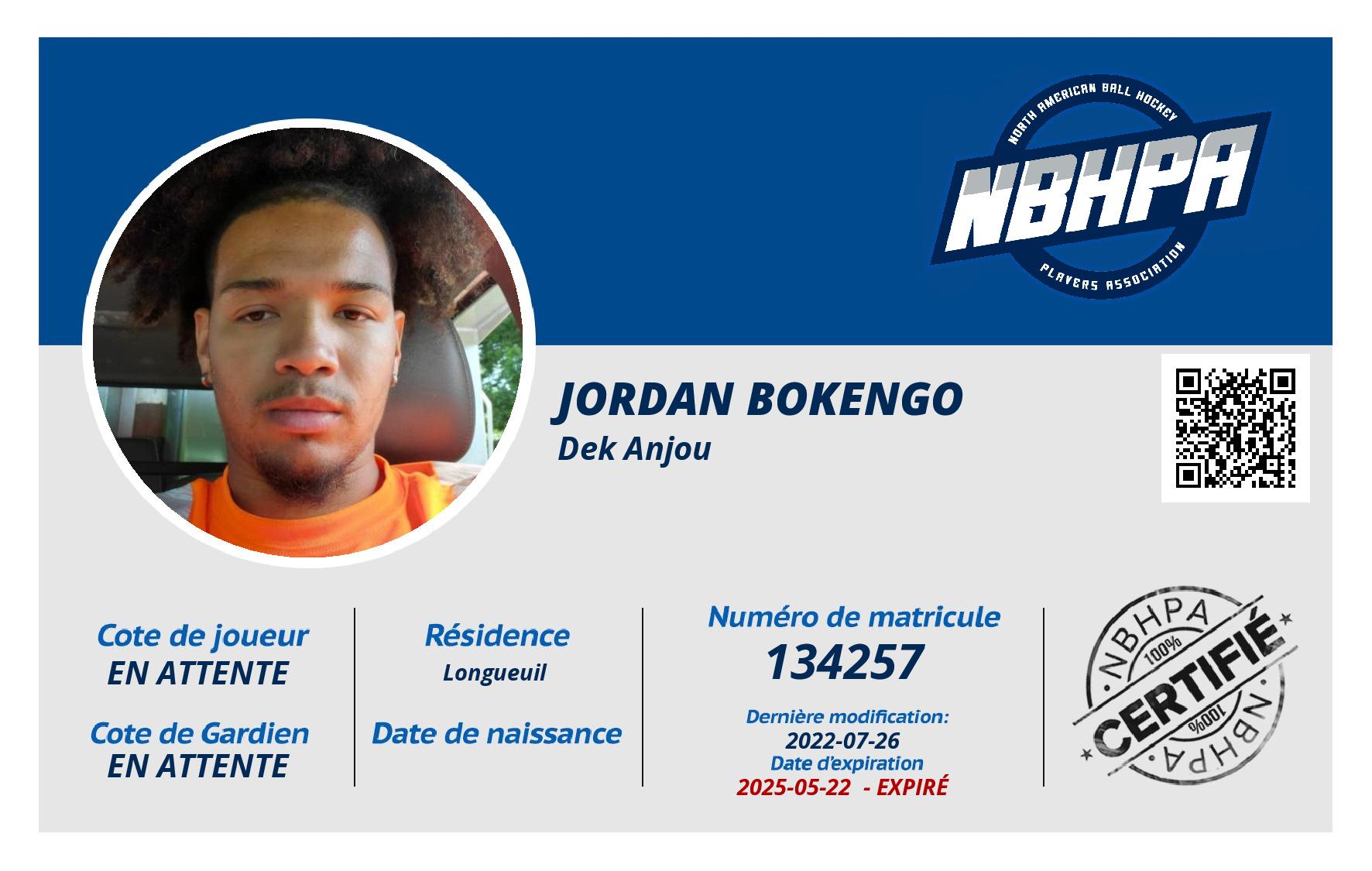 Jordan Bokengo