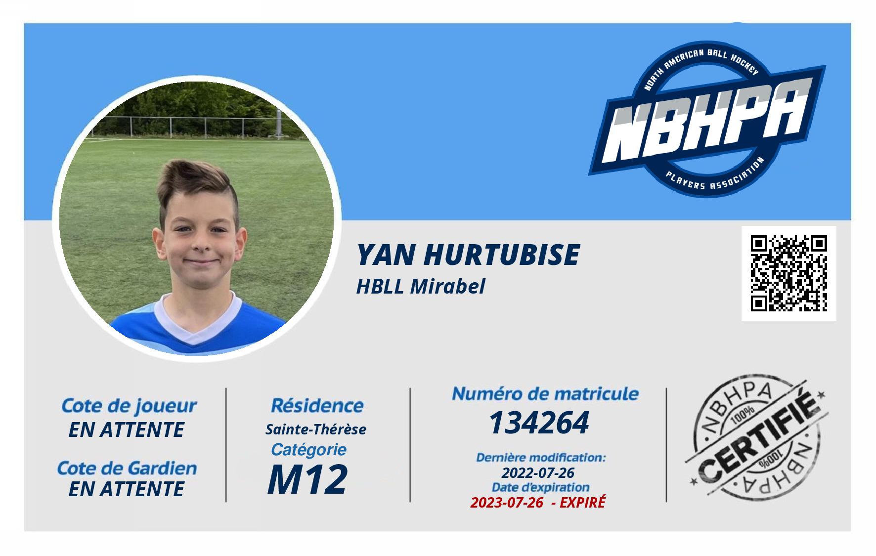 Yan Hurtubise 