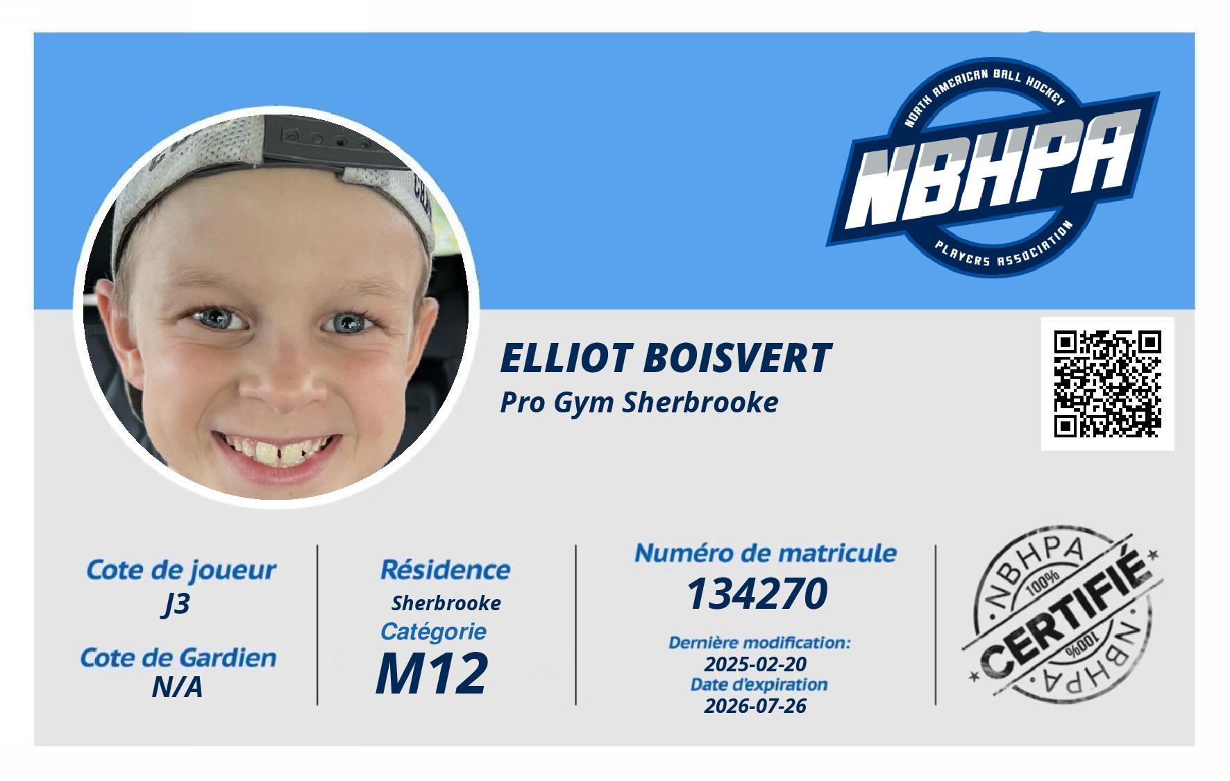 Elliot Boisvert