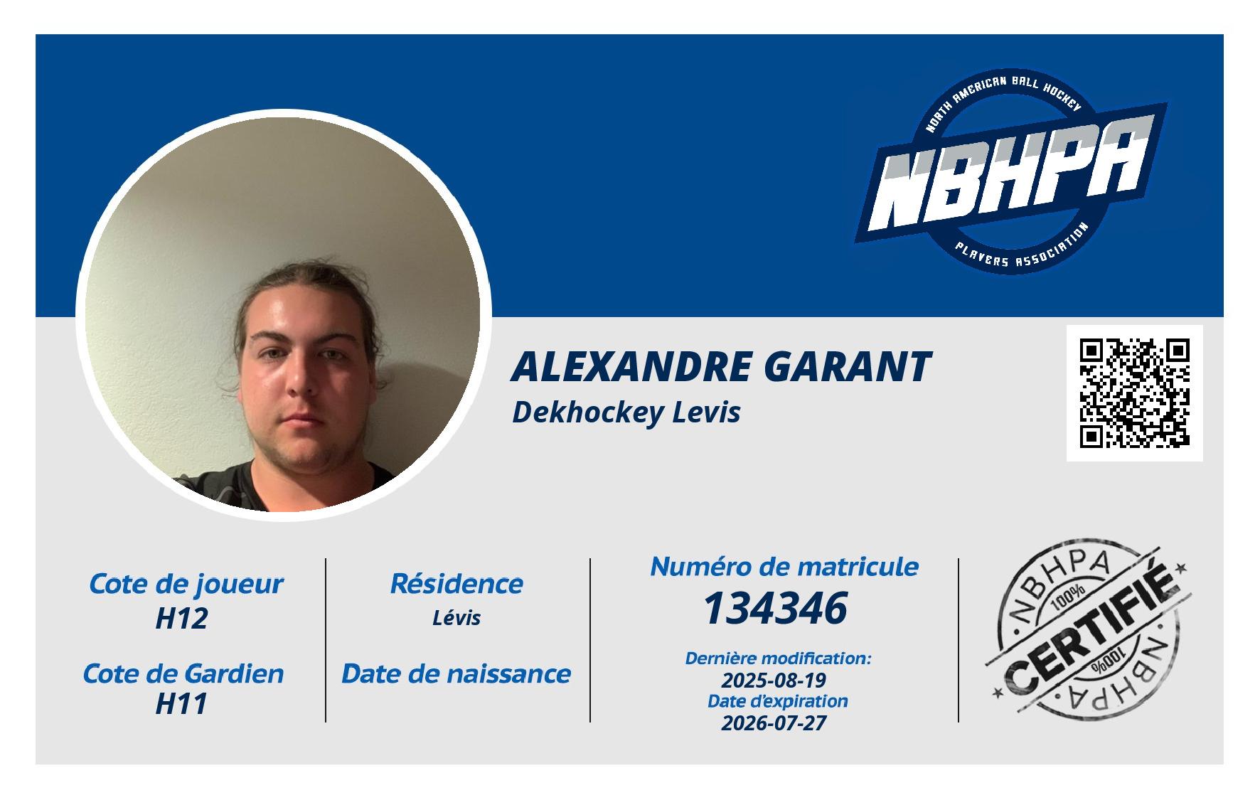 Alexandre Garant