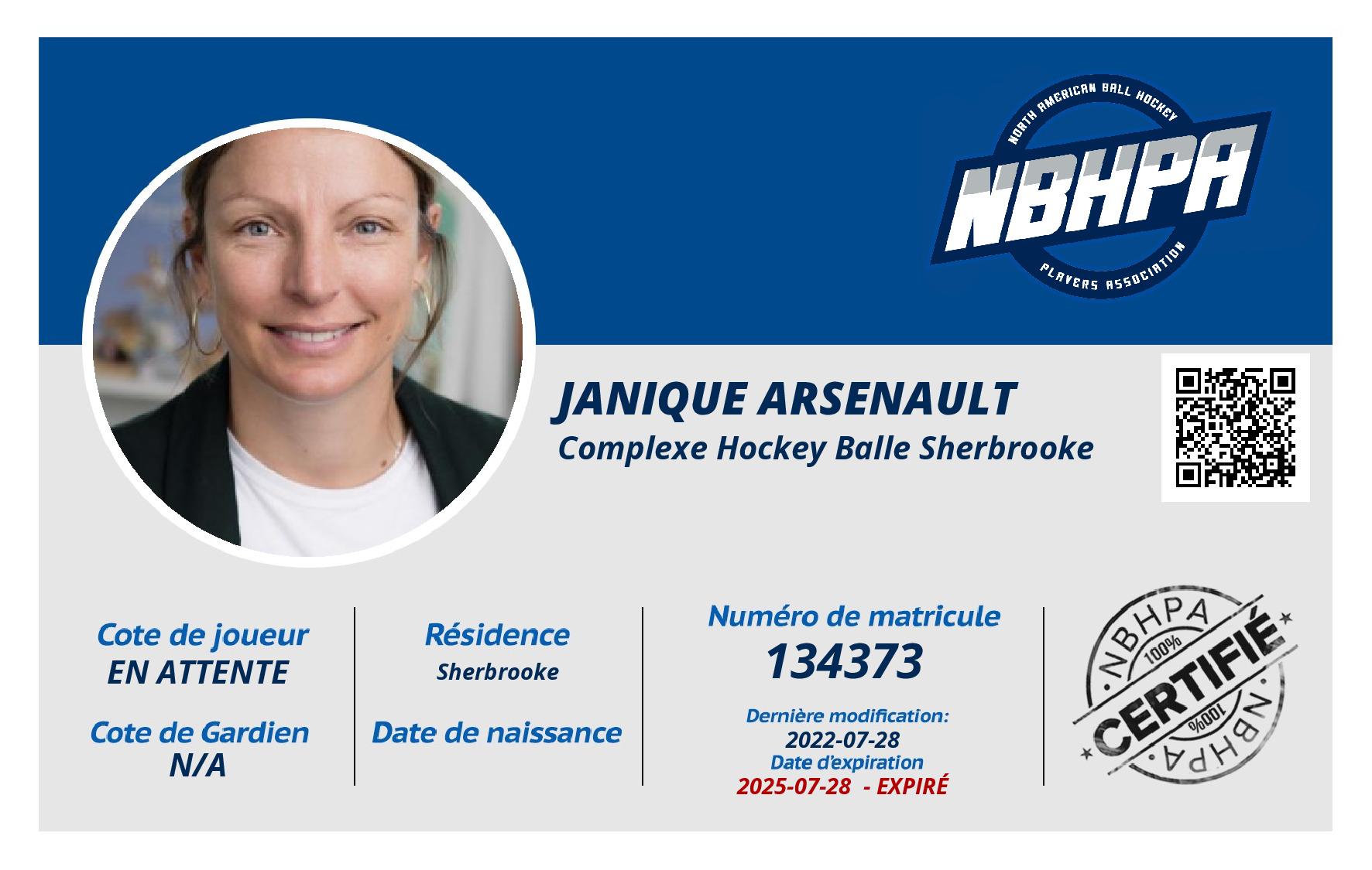 Janique Arsenault