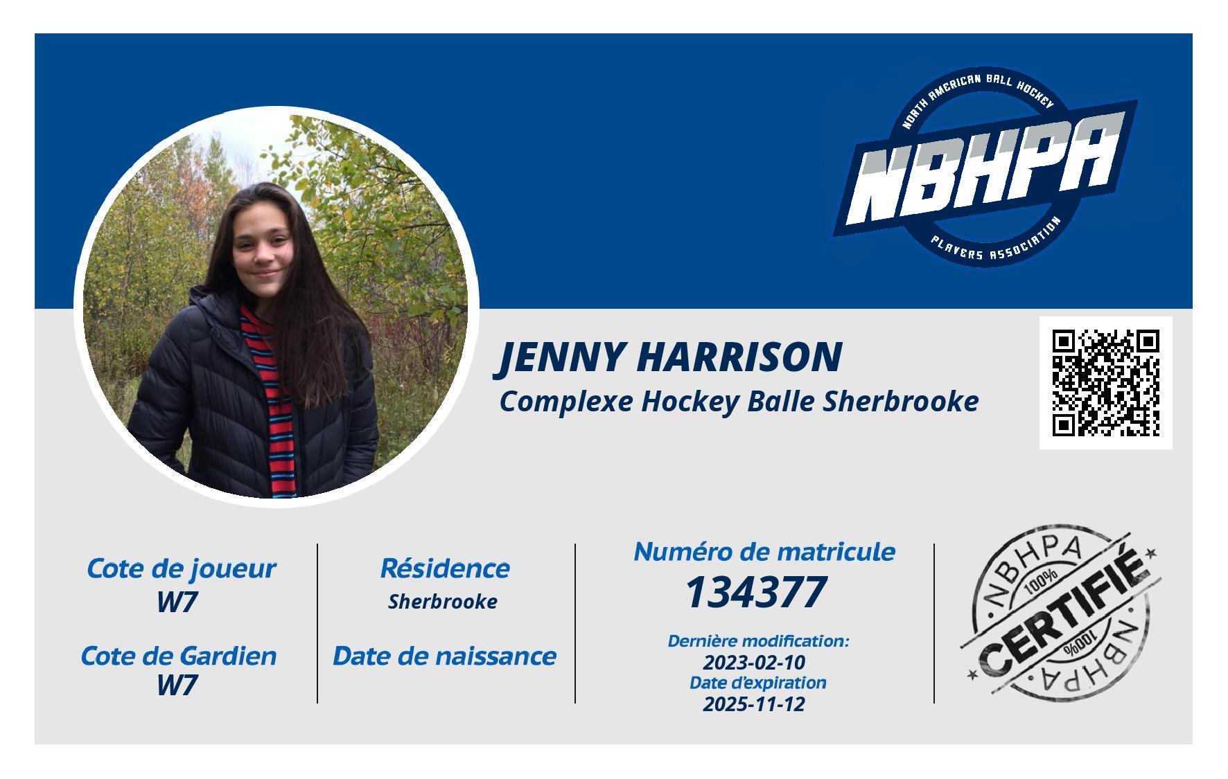 Jenny Harrison
