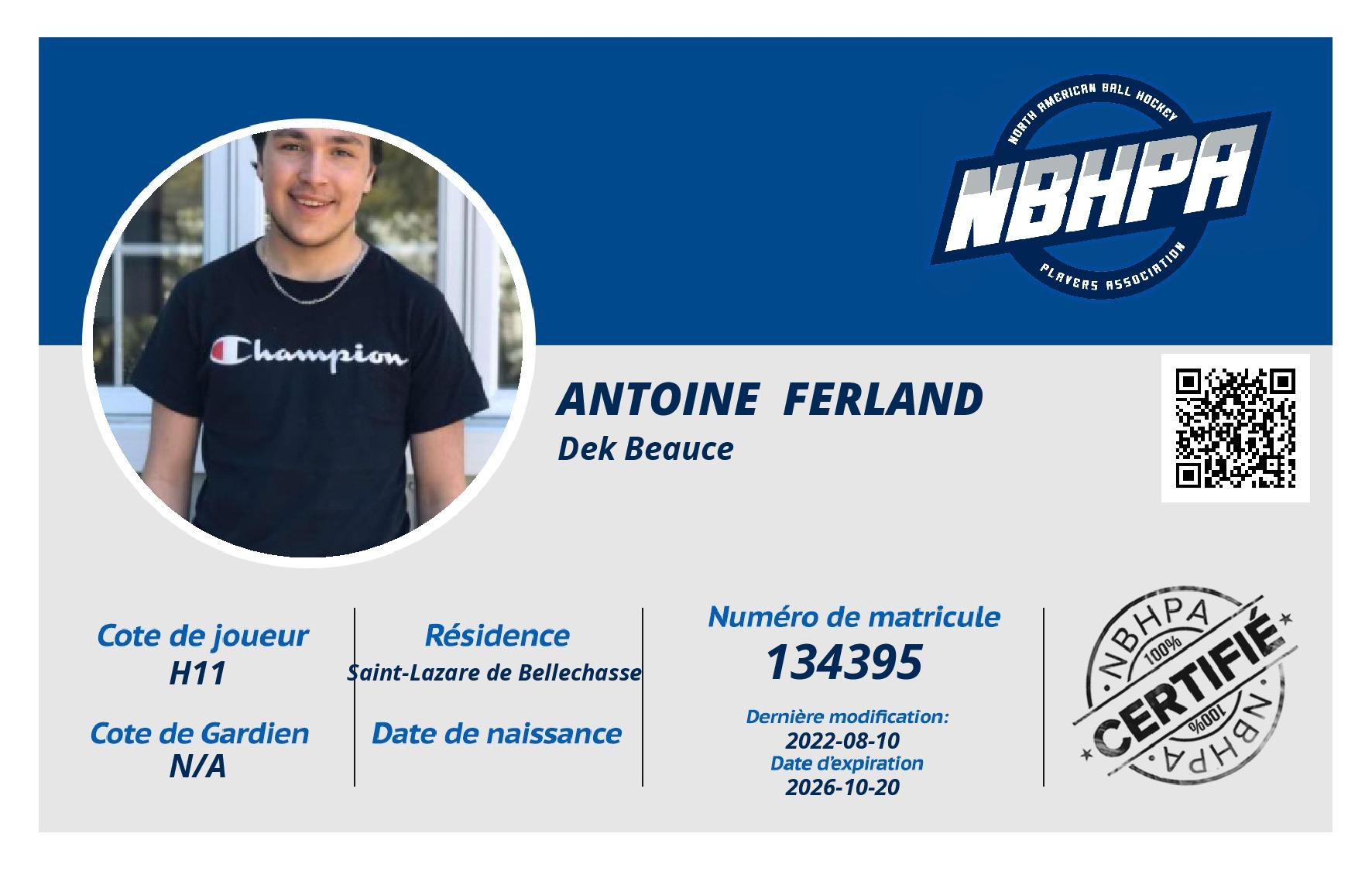 Antoine  Ferland 