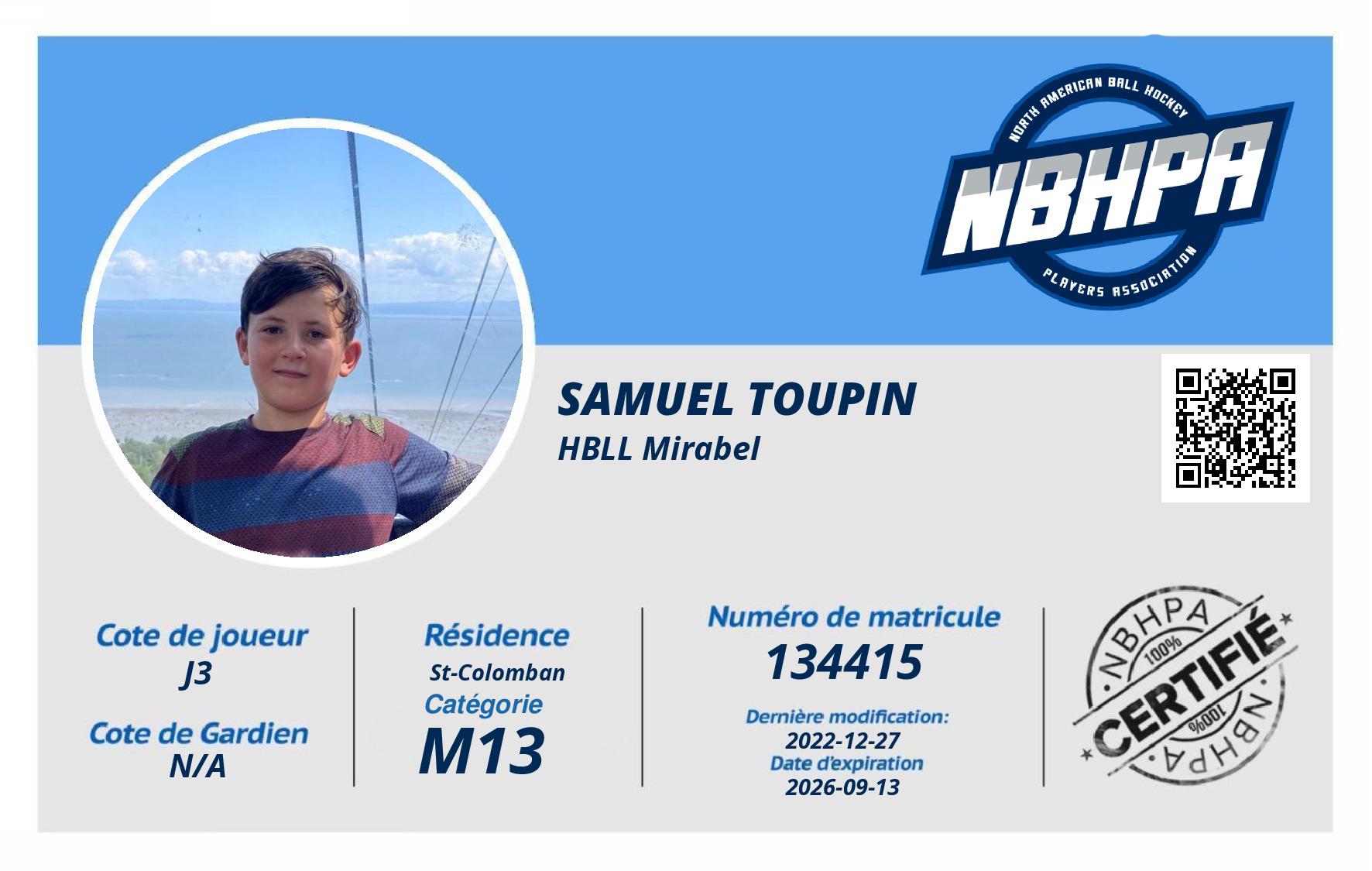 Samuel Toupin